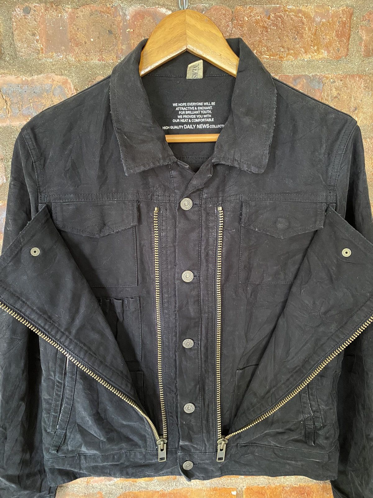 Japanese Brand Daily New Analog Q Mulipocket Fragment Acronym moleskin Size US M / EU 48-50 / 2 - 11 Thumbnail