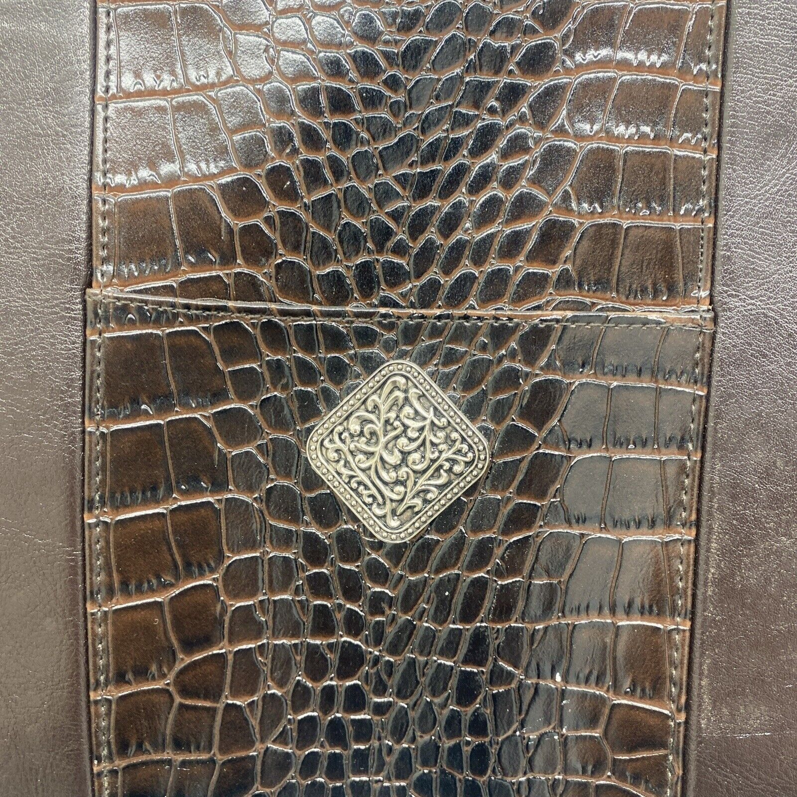 Coldwater Creek Coldwater Creek Faux Crocodile Leather Shoulder bag NEW Size ONE SIZE - 5 Thumbnail