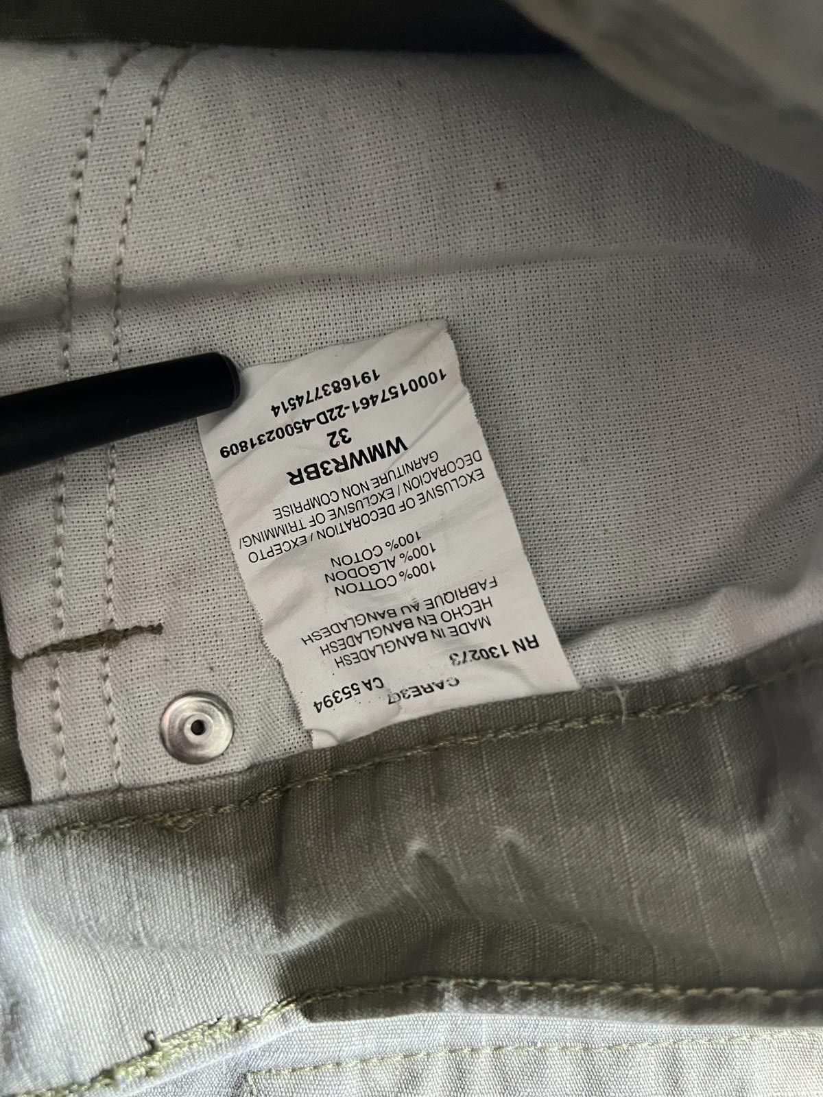 Unknown London Vintage Wrangler Beige Cargo Shorts 32 Size US 32 / EU 48 - 4 Thumbnail