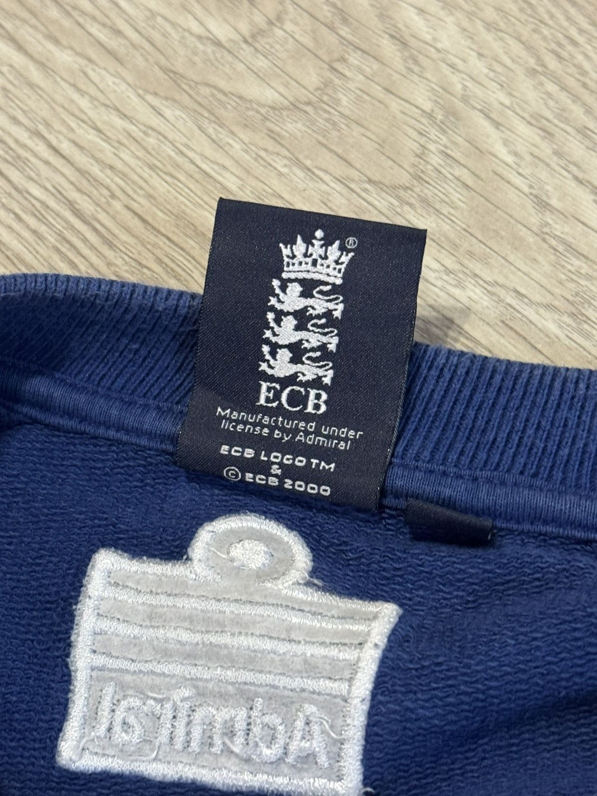 Vintage 🔷Rare Vintage Admiral England Cricket Vodafone Sweatshirt🔷 Size US XL / EU 56 / 4 - 7 Thumbnail