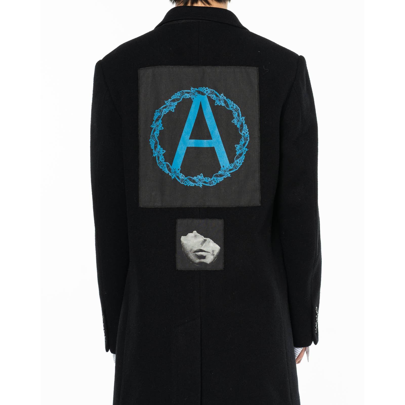 image of Aw16 Supreme X Undercover Wool Coat in Black, Men's (Size Large)