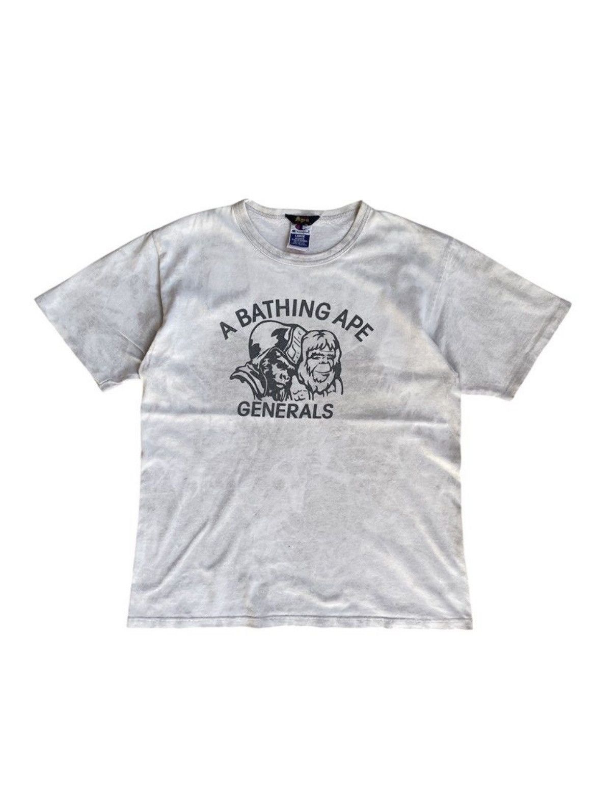 Bape Bape x Champion T-Shirt | Grailed