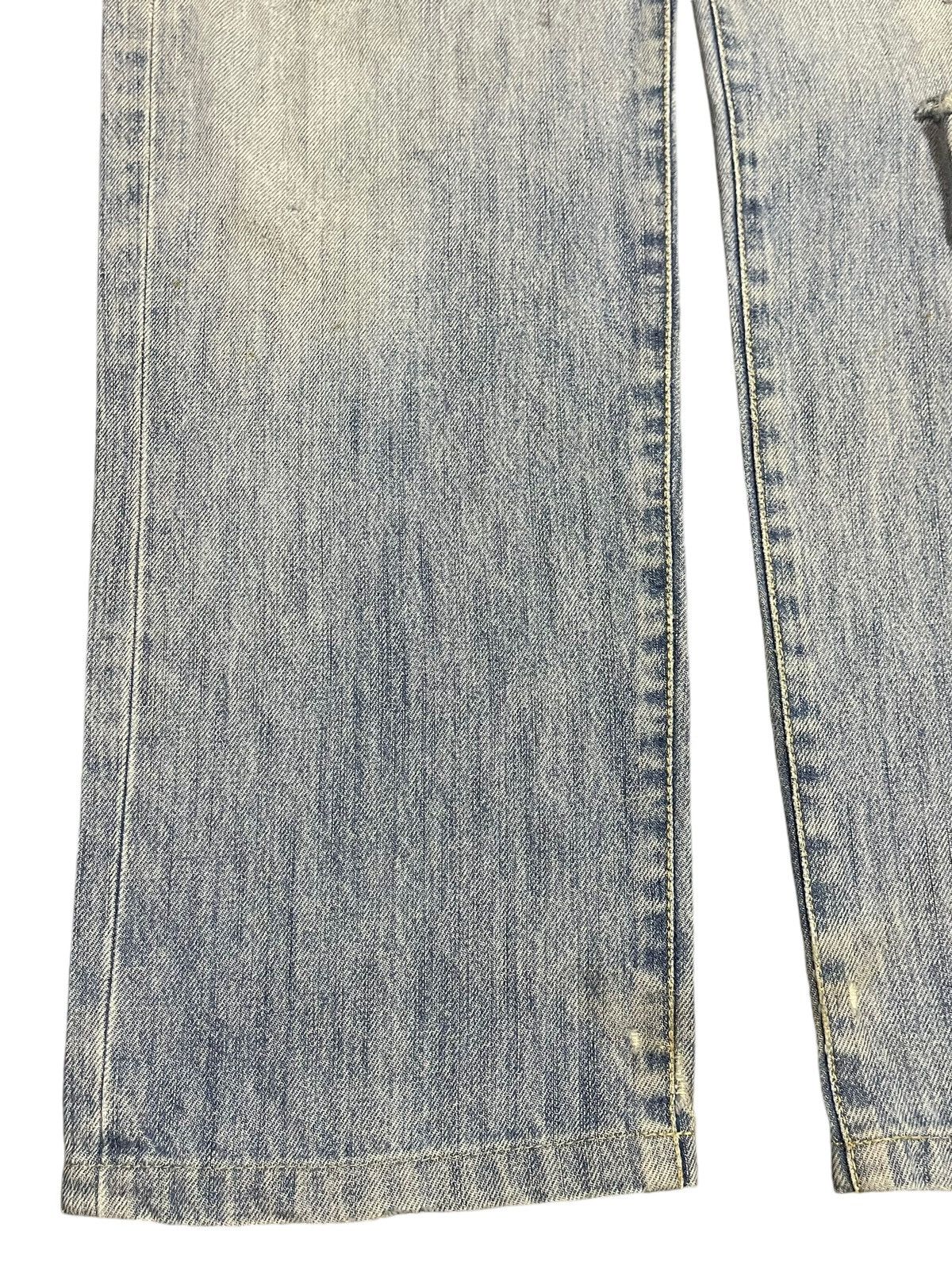 14th Addiction Vintage Japanese Brand Blue Wash Distressed Style Jeans Size US 34 / EU 50 - 7 Thumbnail