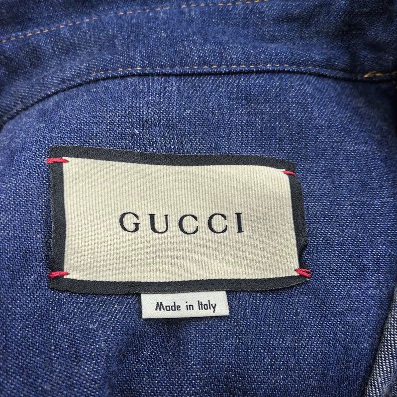 Gucci Gucci Dark blue denim dress Size S / US 4 / IT 40 - 3 Thumbnail