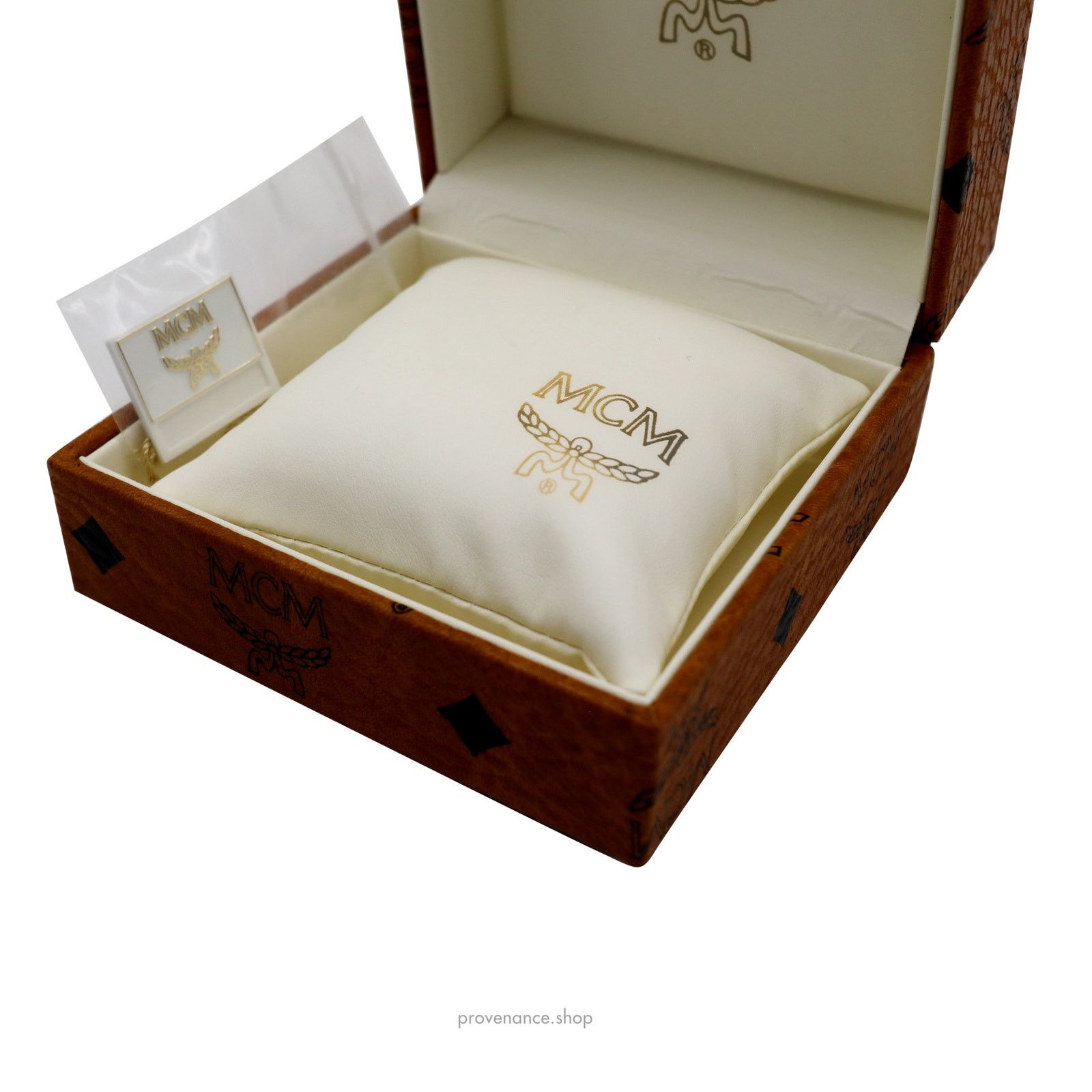 MCM 🔴 MCM Jewelry Box - Cognac Visetos Size ONE SIZE - 10 Thumbnail