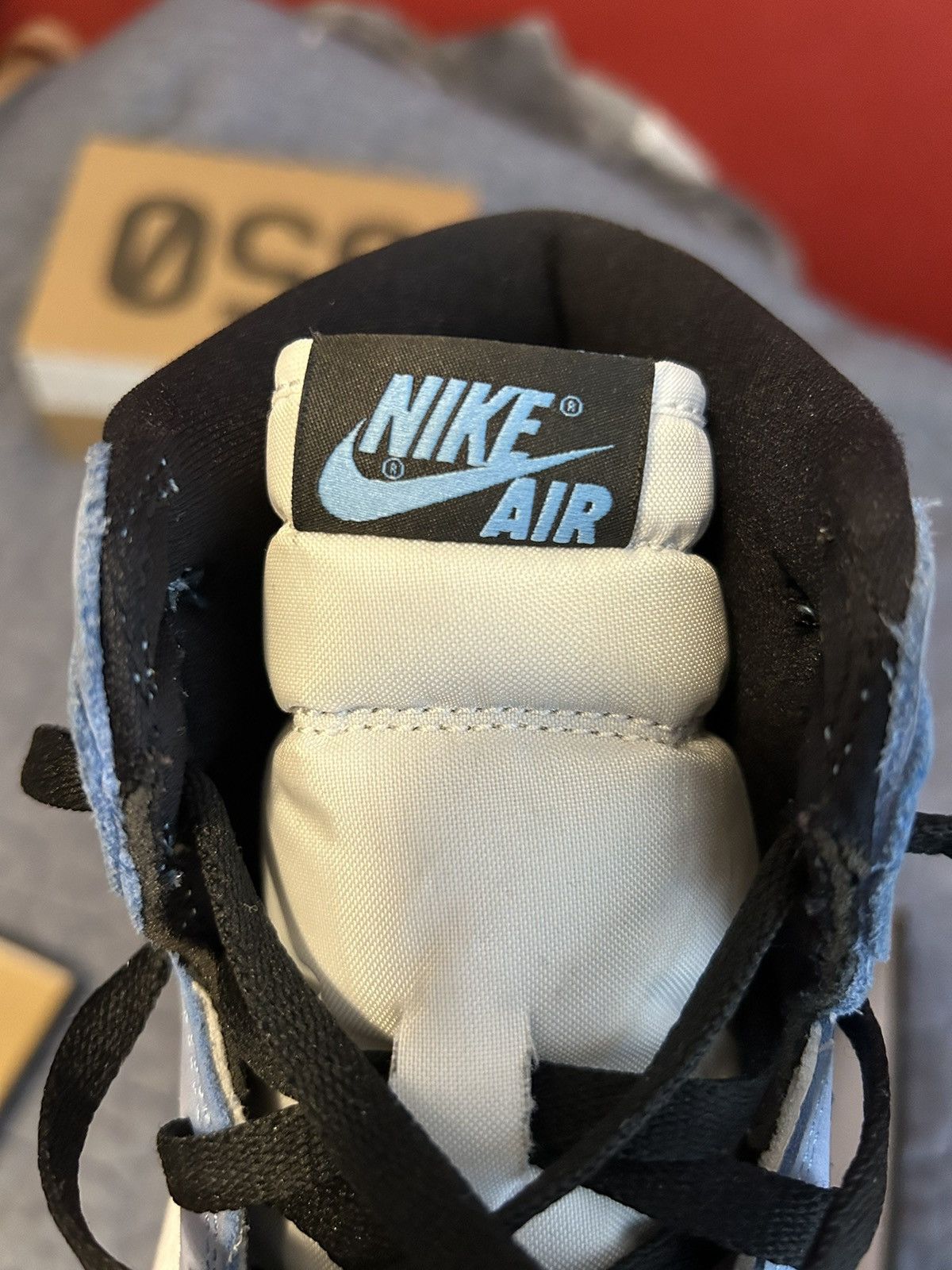 Jordan Brand Jordan 1 Retro High OG University Blue Size US 12 / EU 45 - 18 Thumbnail