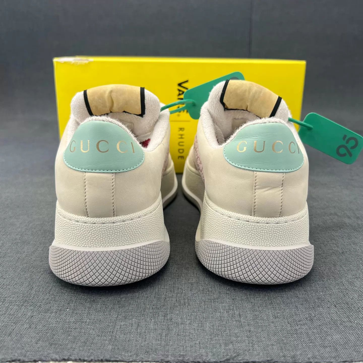 Gucci GUCCI women's rice powder shoes size 36 99 new Size US 5.5 / IT 35.5 - 3 Thumbnail