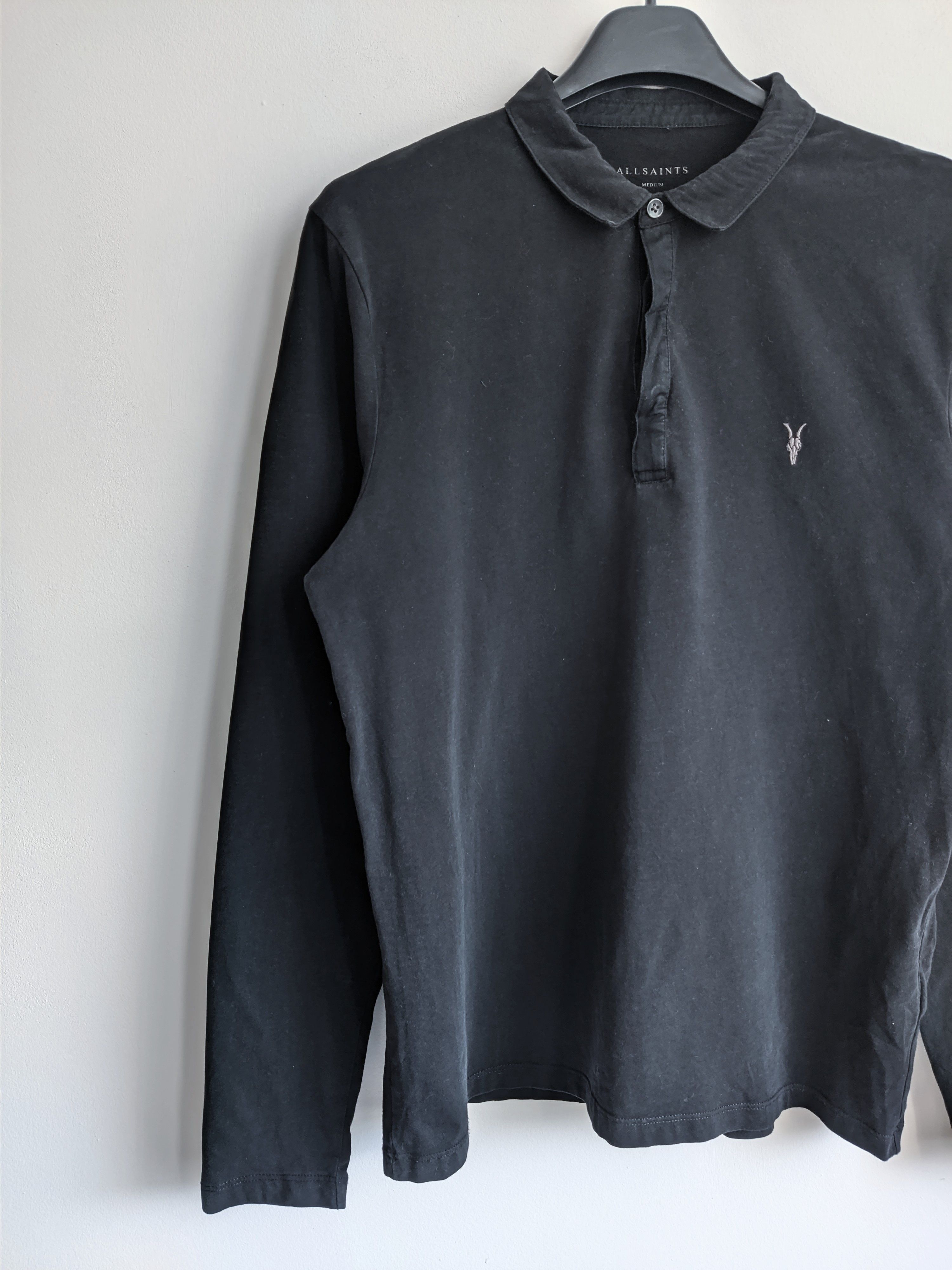 Allsaints AllSaints long sleeve black Size US M / EU 48-50 / 2 - 2 Thumbnail