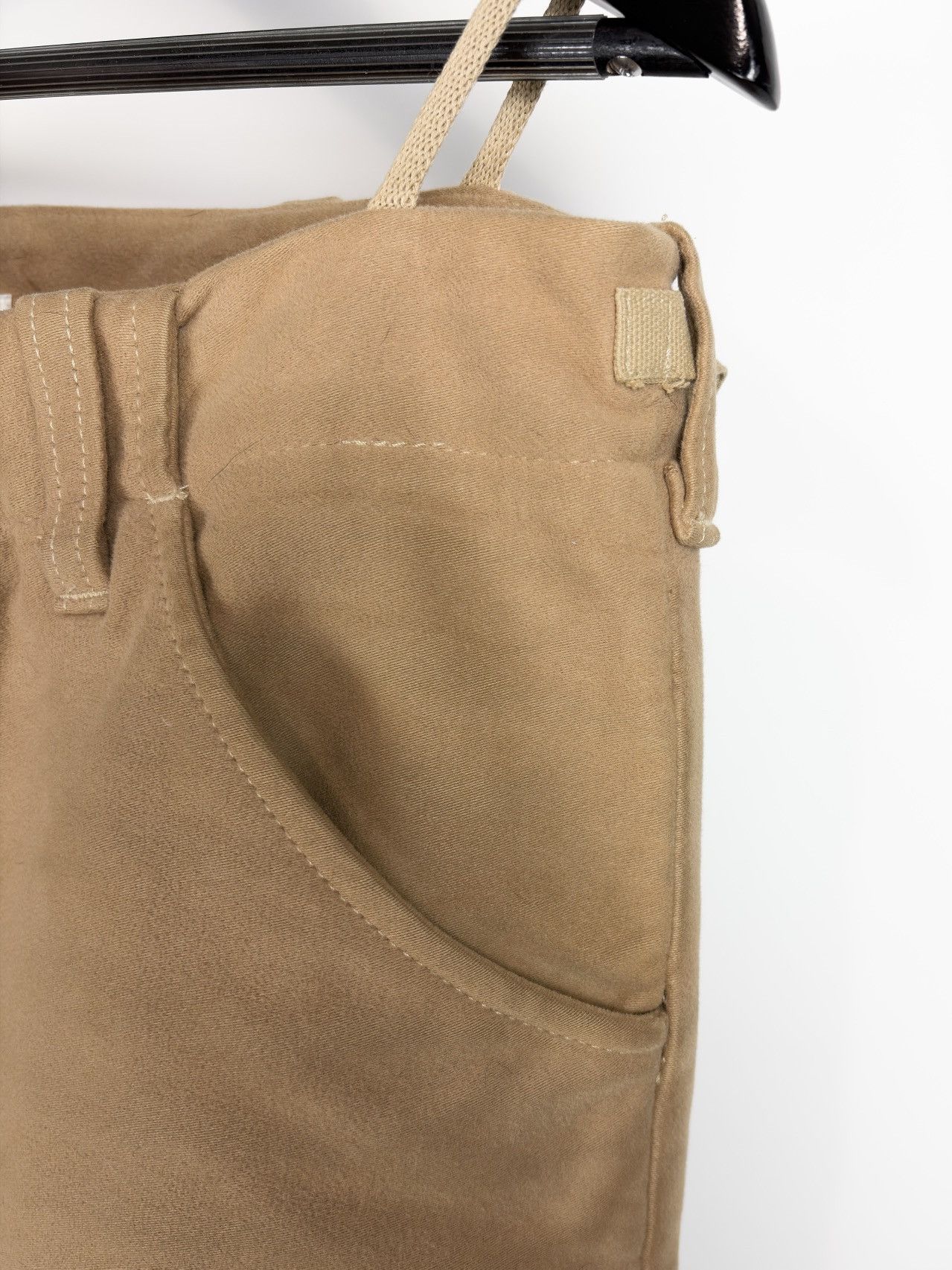 Helmut Lang AW00 Helmut Lang Vintage Moleskin Trousers Pants Tan Size US 32 / EU 48 - 9 Thumbnail