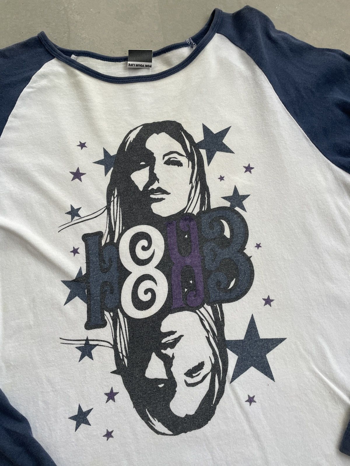 Japanese Brand LOUD ROCKERS INSPIRED HYSTERIC GLAMOUR RAGLAN TEE Size US M / EU 48-50 / 2 - 2 Thumbnail