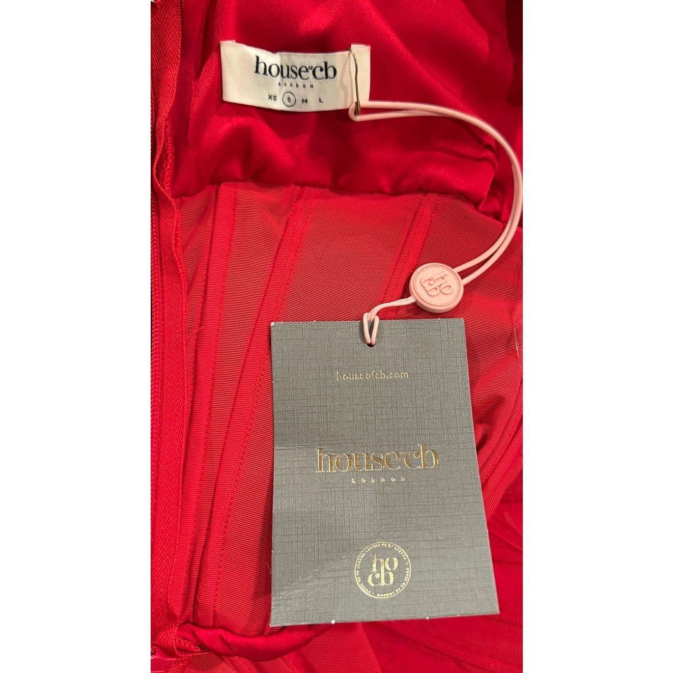 House of CB NWT HOUSE OF CB Lulu Corset One-Shoulder Satin Dress Small Size S / US 4 / IT 40 - 12 Thumbnail