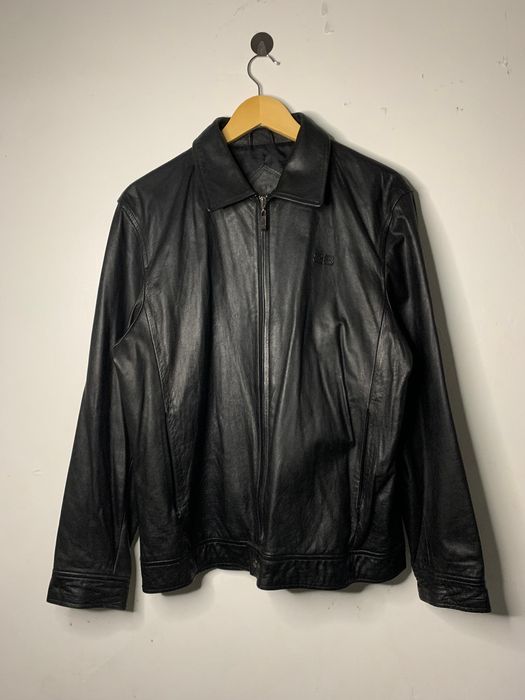 Balenciaga Leather Zip Jacket | Grailed