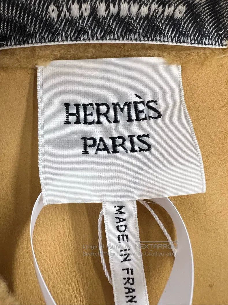 Hermes Hermes Ginger Yellow Wool Size XXS / US 00 / IT 34 - 6 Thumbnail