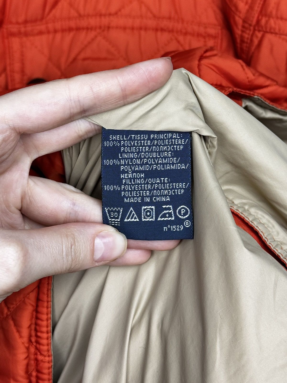 Polo Ralph Lauren Polo Ralph Lauren Orange Quilted Cadwell Bomber Jacket sz XL Size US XL / EU 56 / 4 - 11 Thumbnail