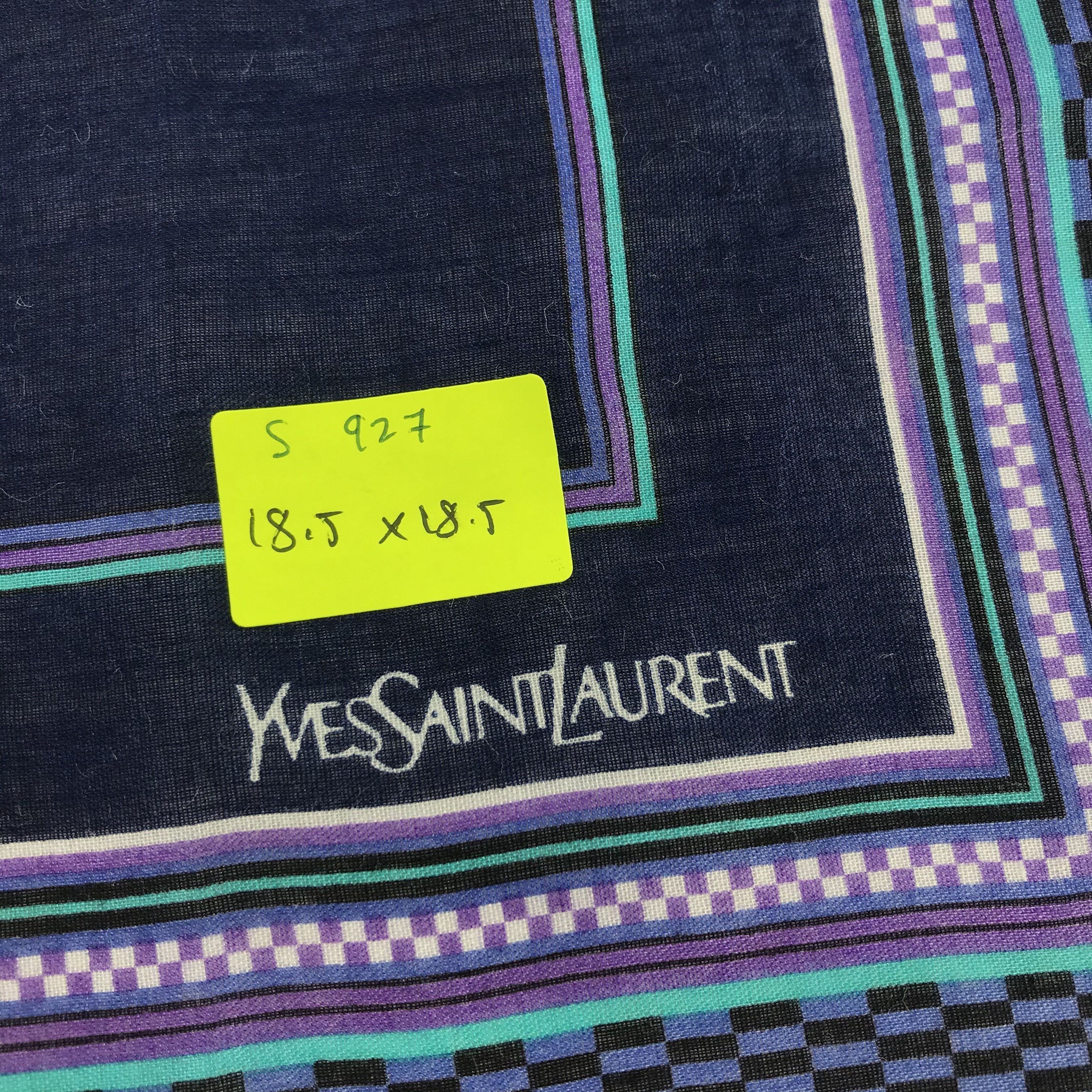 Yves Saint Laurent Bandana / Handkerchief /Neckerchief -S927