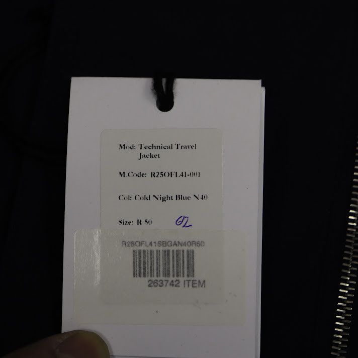 Berluti o1rshd1 Technical Travel Jacket in Cold Night Blue Size US M / EU 48-50 / 2 - 9 Thumbnail