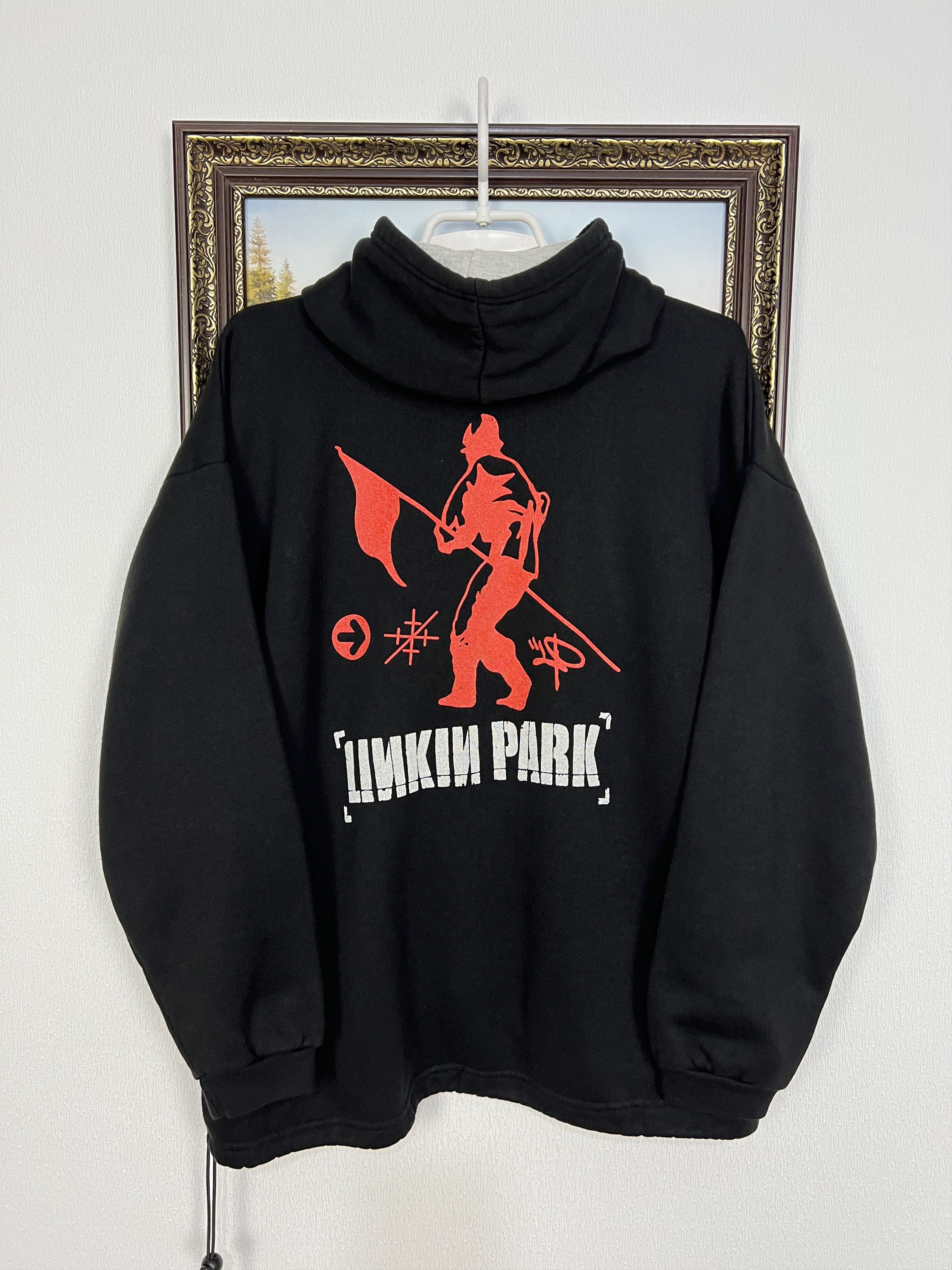 Vintage Vintage Linkin Park Hoodie Hybrid Theory Over Print Jacket Size US S / EU 44-46 / 1 - 10 Thumbnail