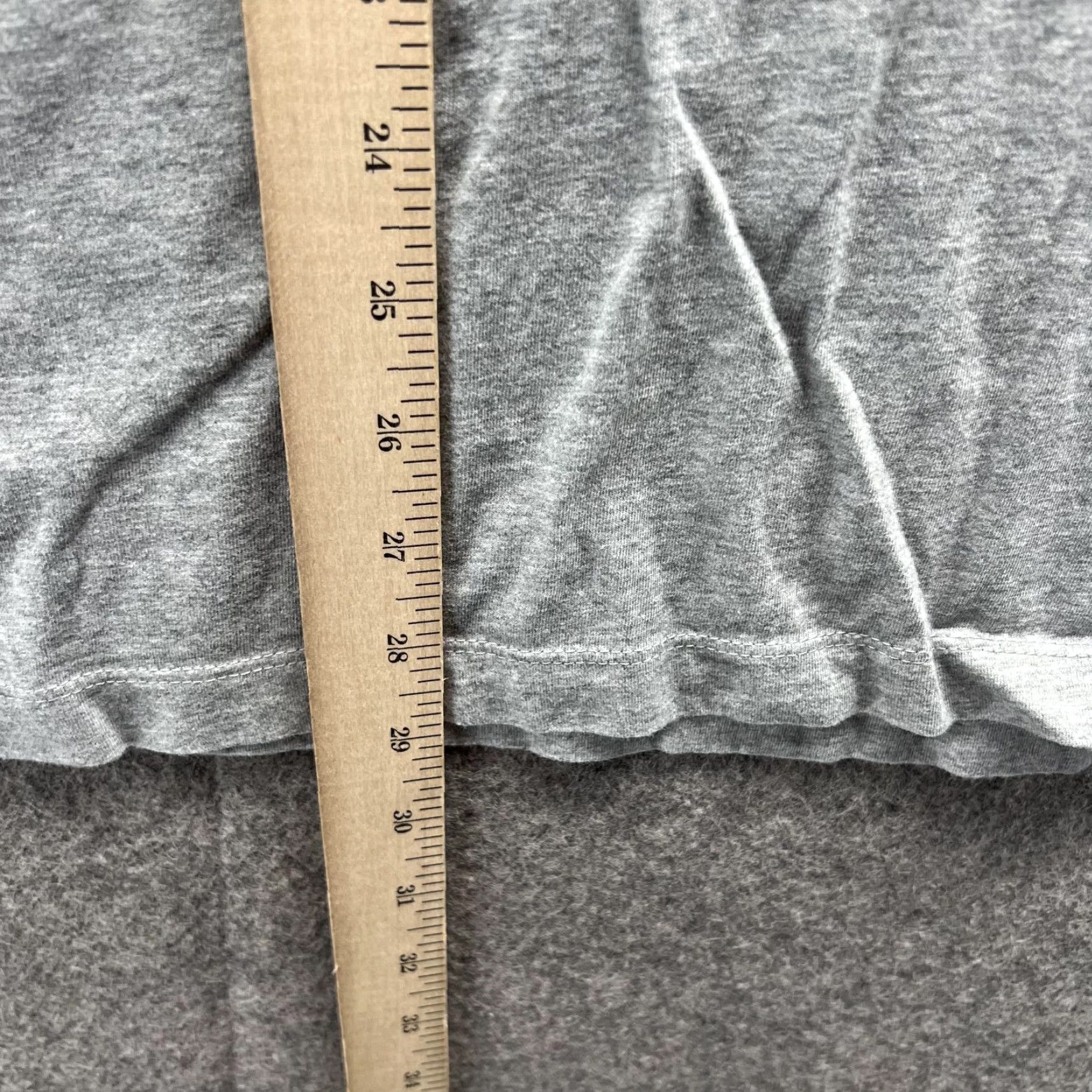 Nike VINTAGE Nike Shirt Men XXL Adult Heather Gray Box Logo Crewneck Cotton Swoosh Spell Out Size US XXL / EU 58 / 5 - 7 Thumbnail