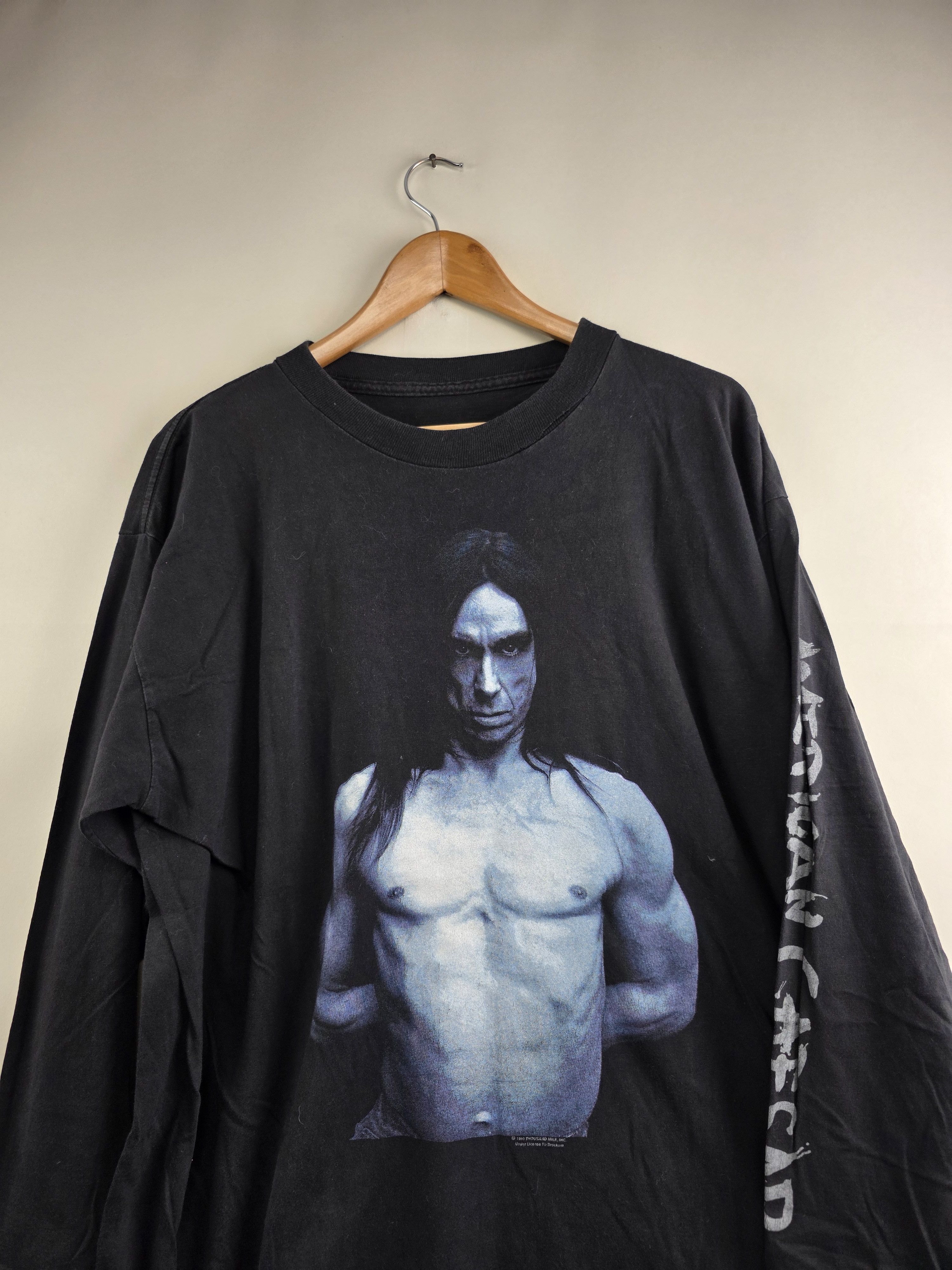 Band Tees × Vintage 1993 Iggy Pop American Caesar Long-sleeve XL 23.5" 29.5" Size US XL / EU 56 / 4 - 2 Thumbnail