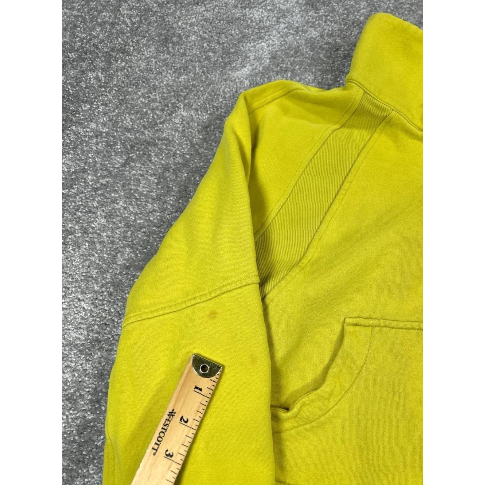 Lululemon Lululemon Scuba Sweatshirt Womens Medium Yellow Fleece Zip Pullover Logo Activewear Modern Scuba 90s? Size M / US 6-8 / IT 42-44 - 4 Thumbnail