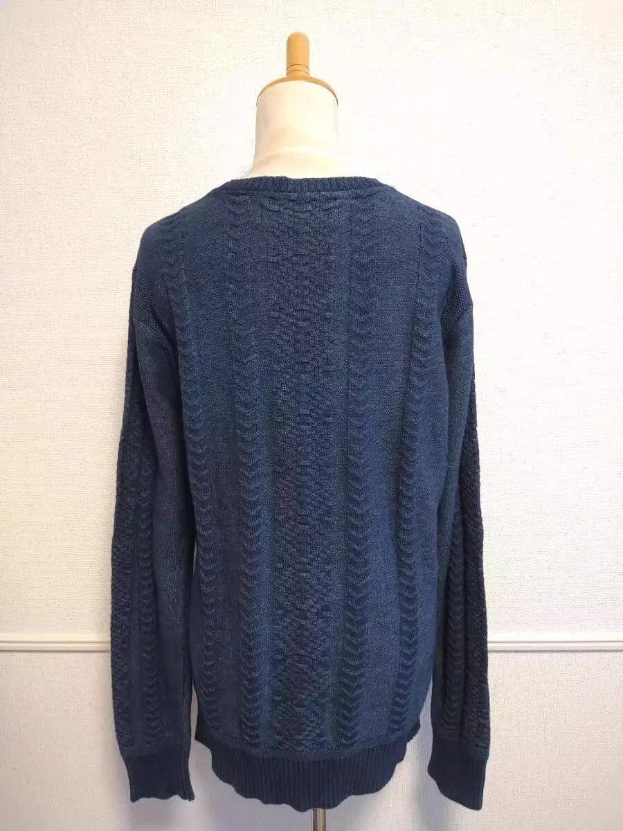 Backbone backbone indigo Sweater K11 Size US L / EU 52-54 / 3 - 2 Thumbnail