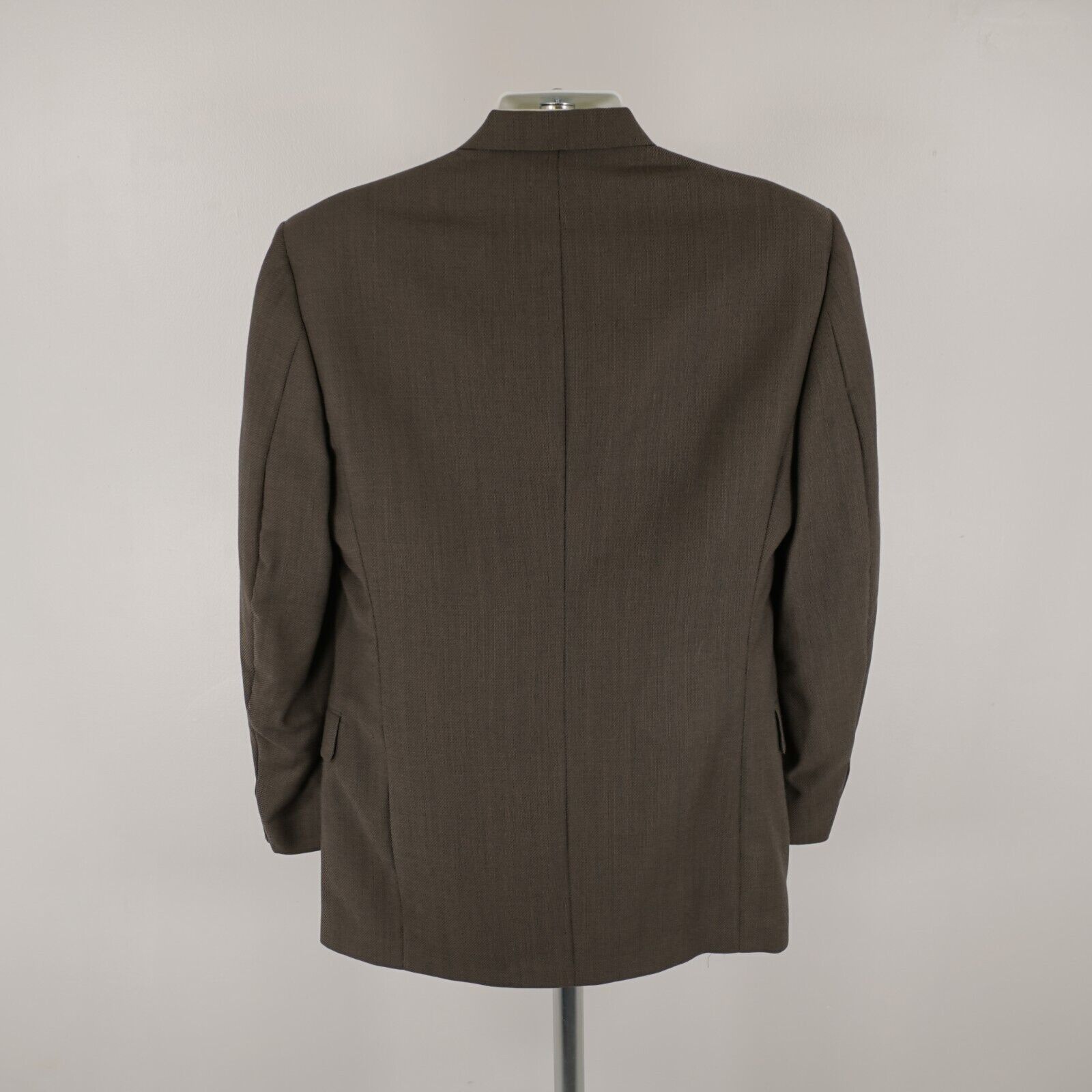 Hart Schaffner Marx Hart Schaffner Marx Textured Wool Brown Black Honeycomb 2 Bu Size 40L - 9 Thumbnail