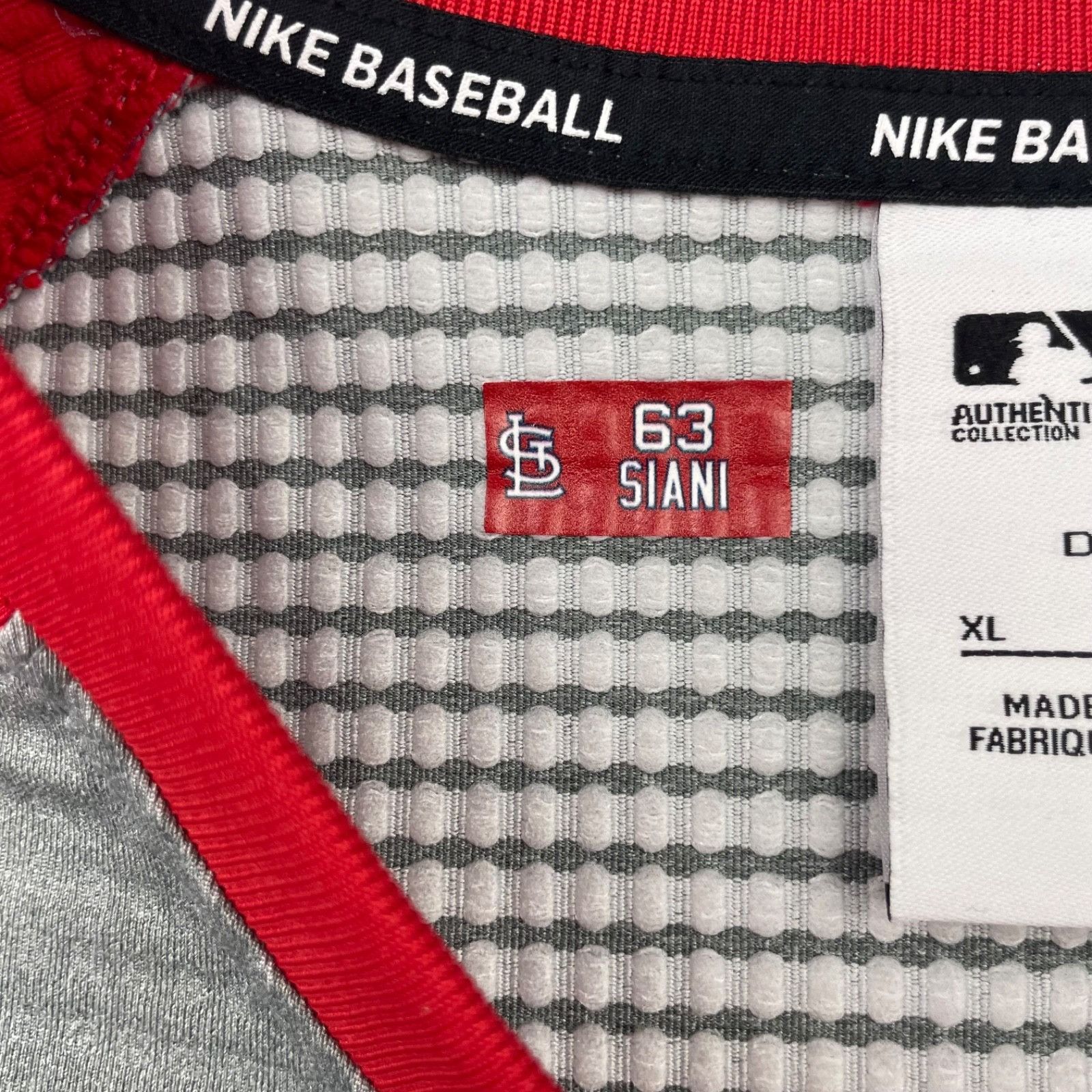 Nike St. Louis Cardinals Michael Siani Team Issued x Nike Thermal Size US XL / EU 56 / 4 - 5 Thumbnail