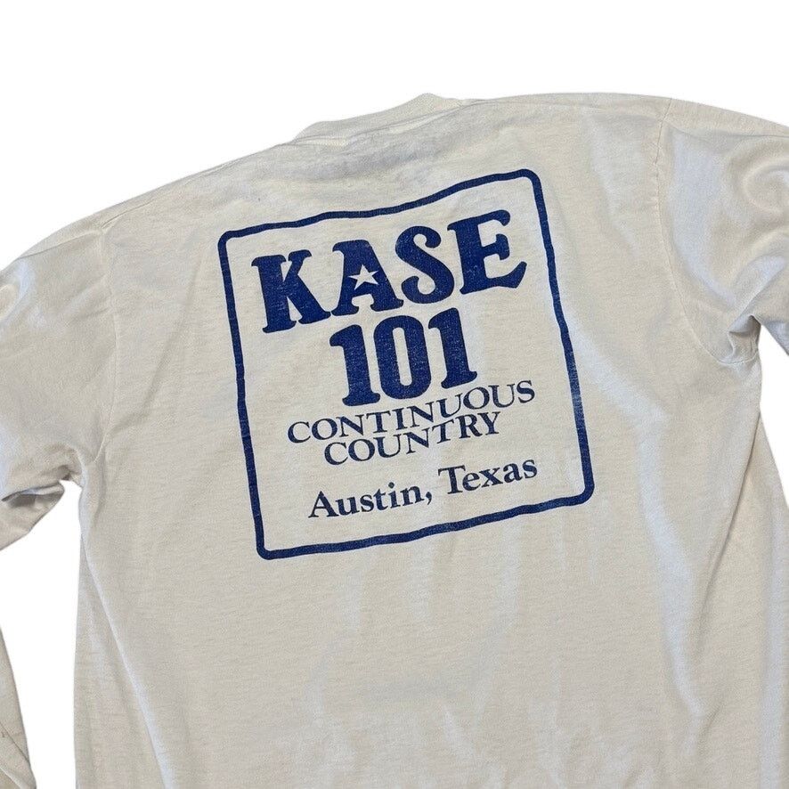 Vintage 90s KASE 101 Country Music Radio Long Sleeve Austin L Size US L / EU 52-54 / 3 - 1 Thumbnail