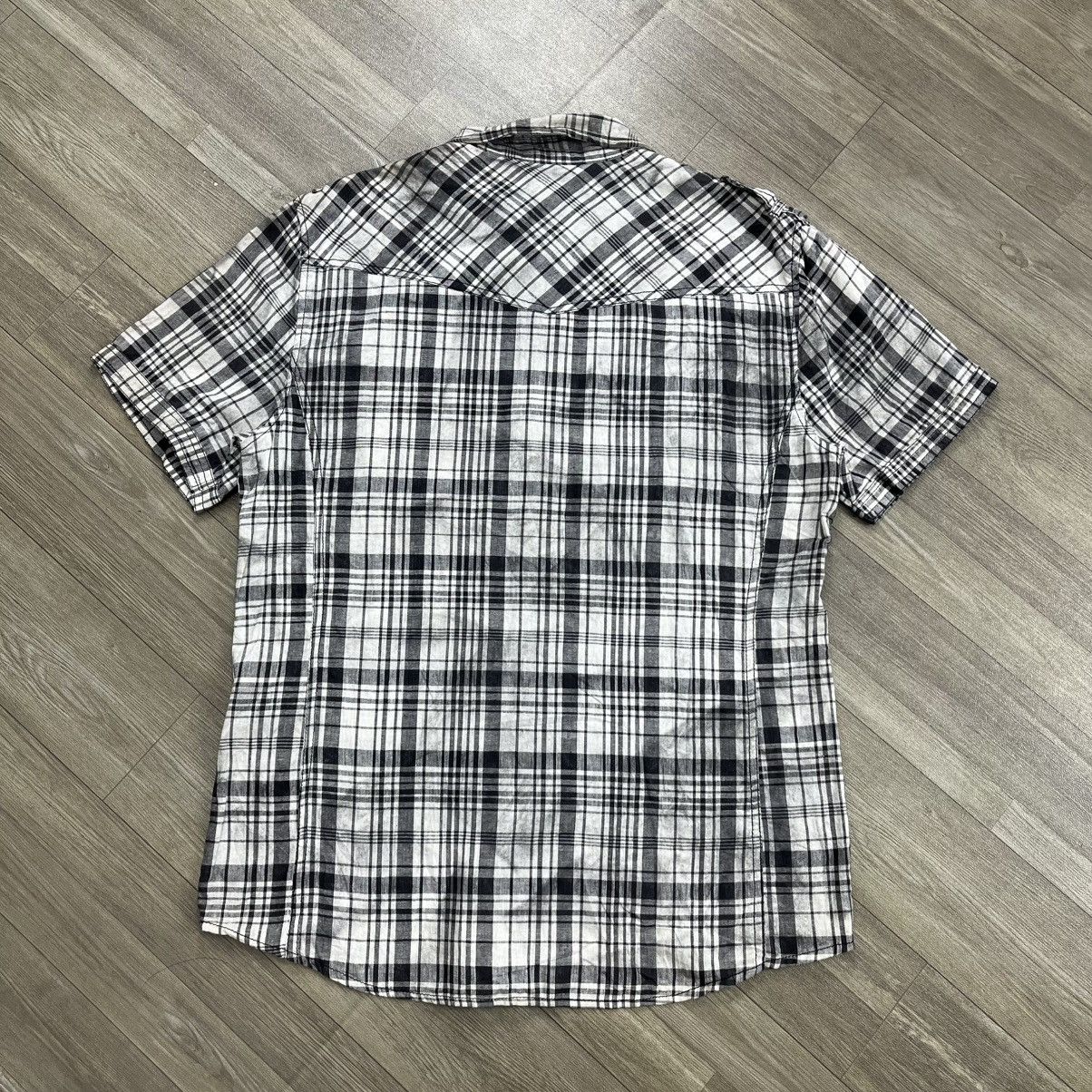 In The Attic 2000s In The Attic Plaid Grunge Gothic Punk Lgb Style Shirt Size US L / EU 52-54 / 3 - 20 Thumbnail