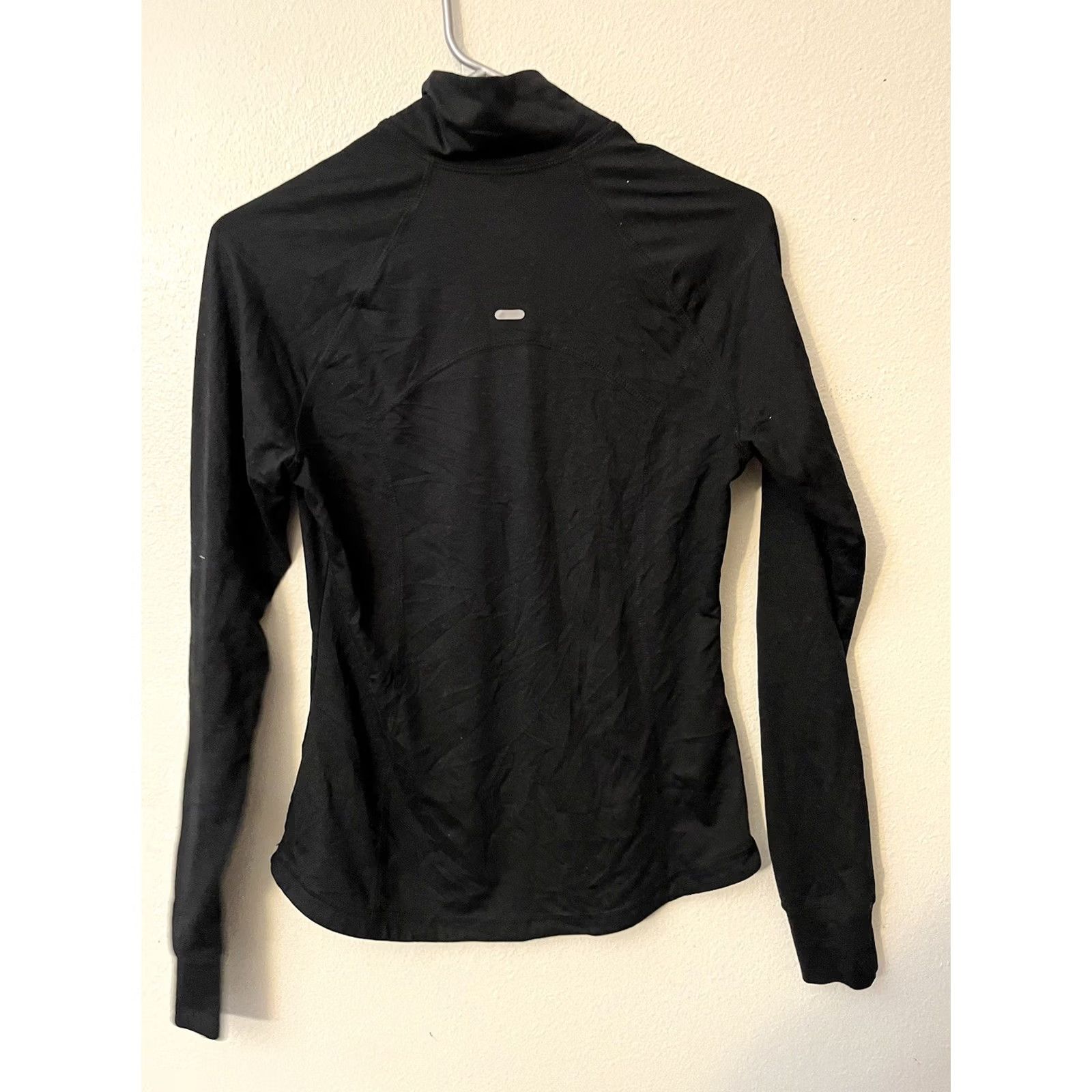Old Navy Old Navy Women's Black Pullover Top S 1/4 Zip Semi-Fitted Active Size S / US 4 / IT 40 - 3 Thumbnail