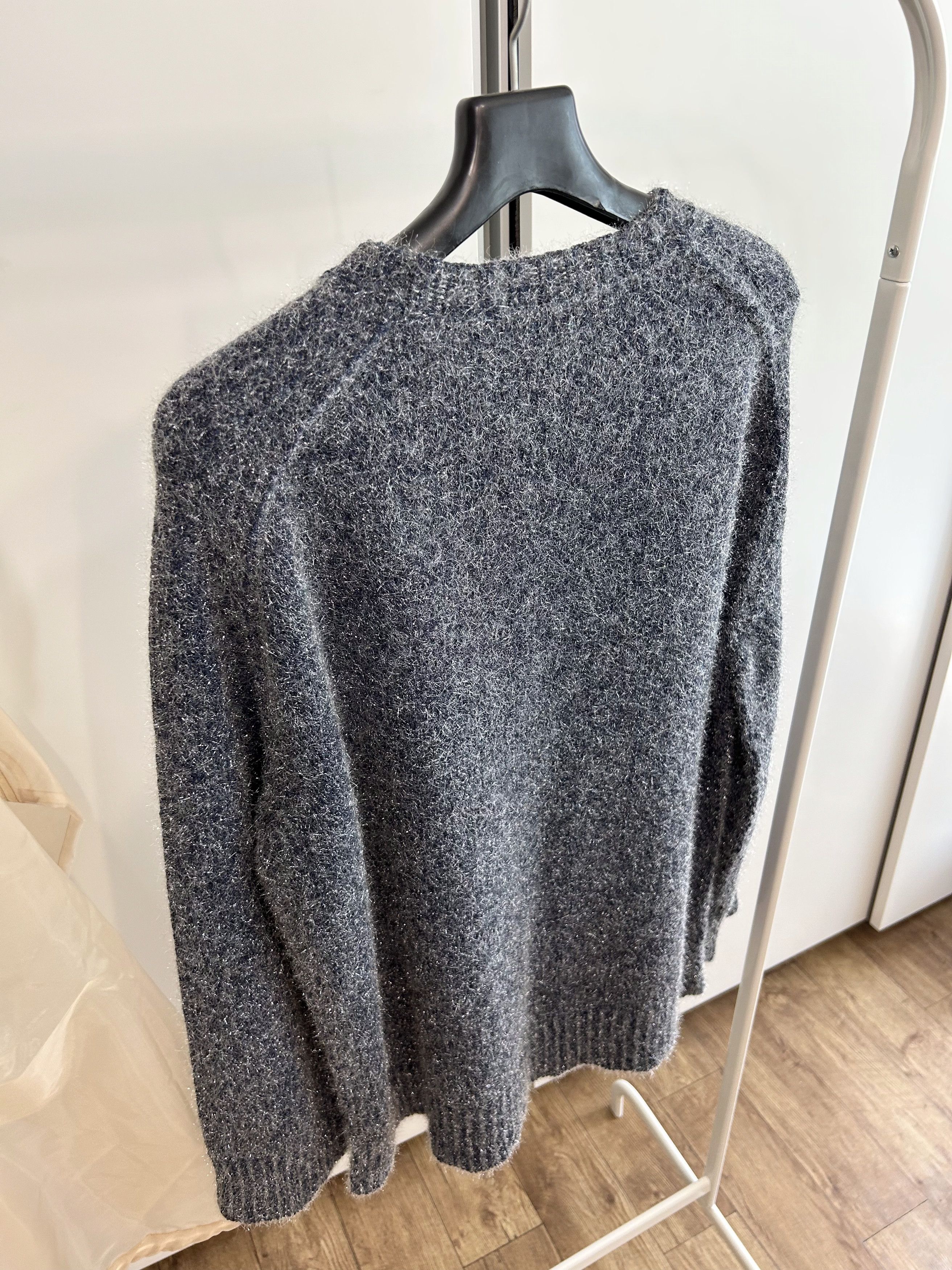 Raf Simons RAF SIMONS Teenage Dreams Metallic Knit Pullover Size US M / EU 48-50 / 2 - 7 Thumbnail