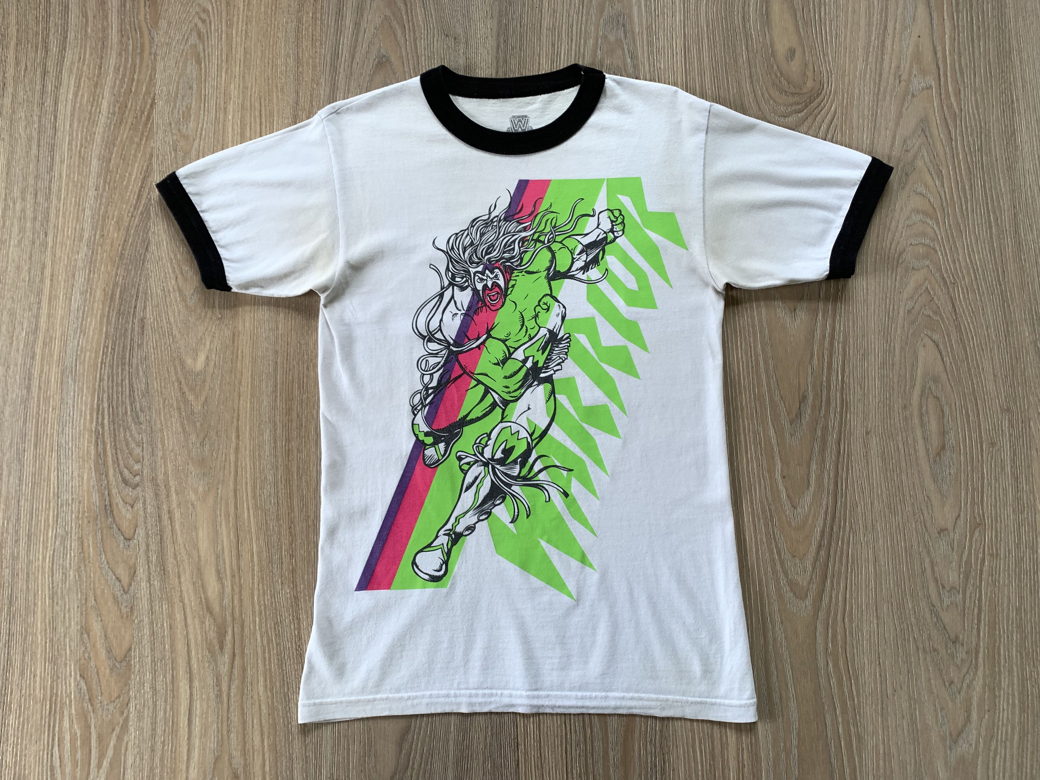 WWE × WWF Vintage Rare WWE Ultimate Warrior 2013 Wrestling T Shirt Size US S / EU 44-46 / 1 - 2 Thumbnail