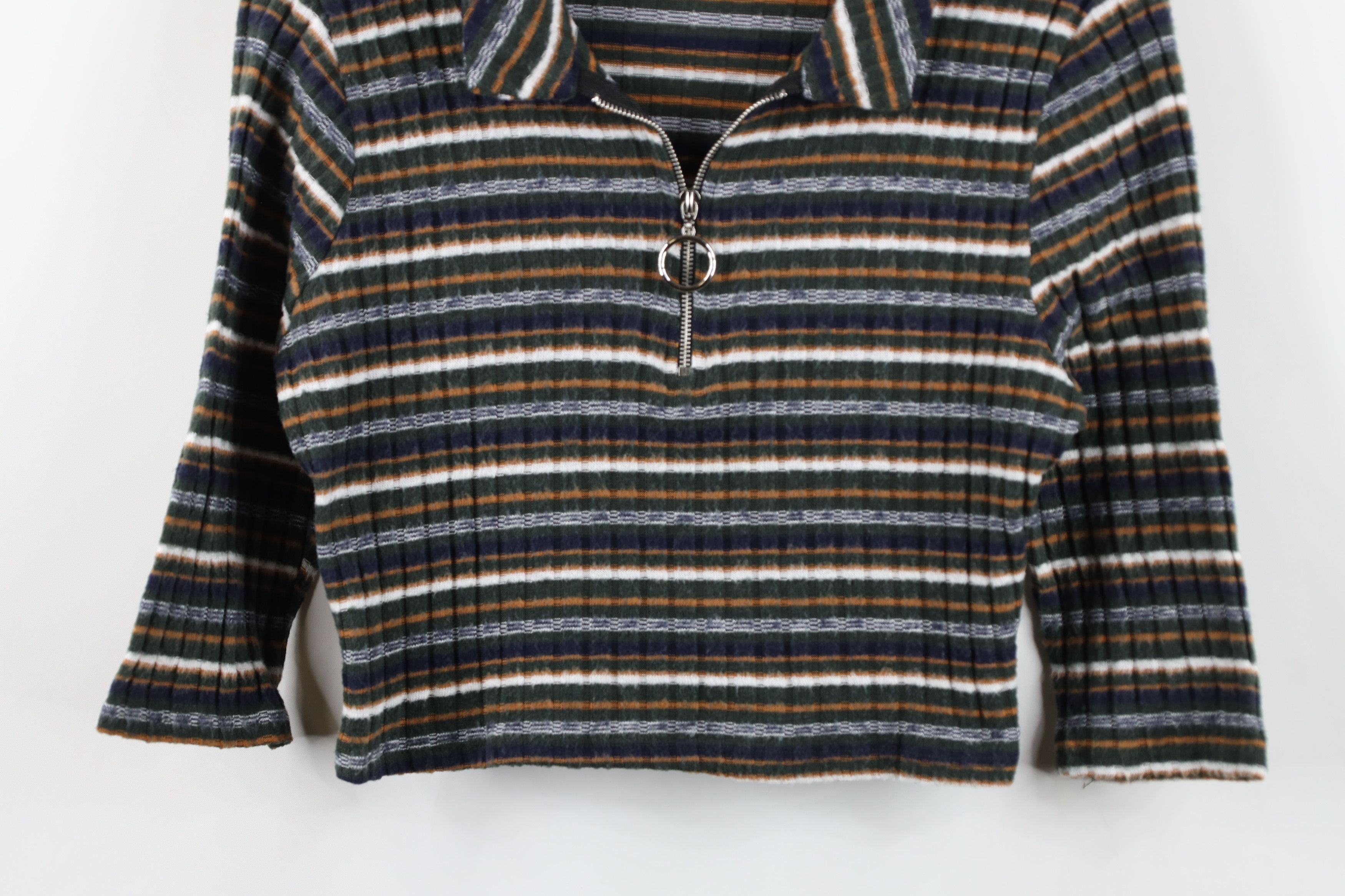 Vintage Vintage Y2K Babydoll Bella Fairy Ribbed Half Zip Polo USA Size M / US 6-8 / IT 42-44 - 3 Thumbnail