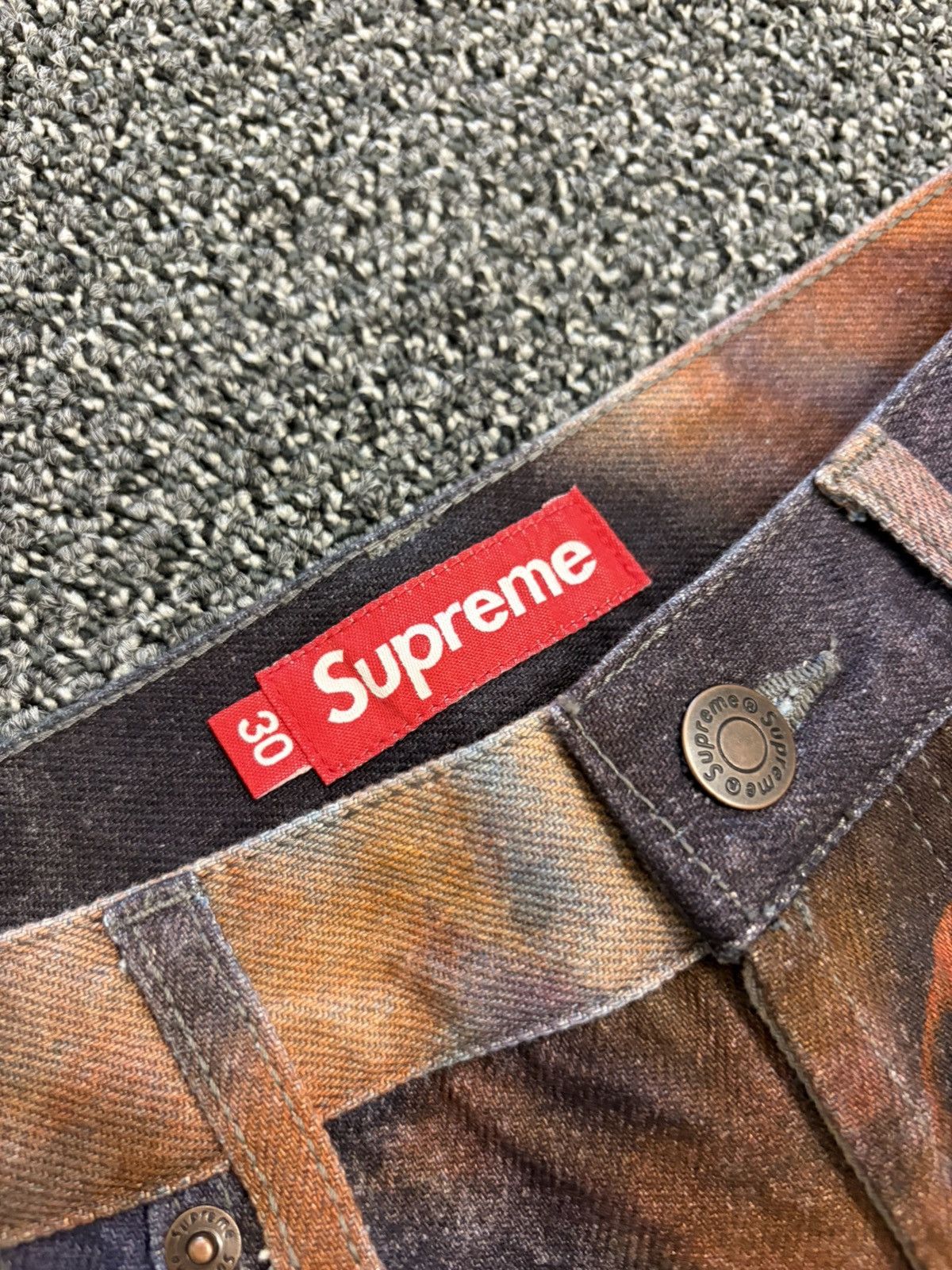 Supreme Supreme "Frank Frazetta" Jeans Size US 30 / EU 46 - 4 Thumbnail