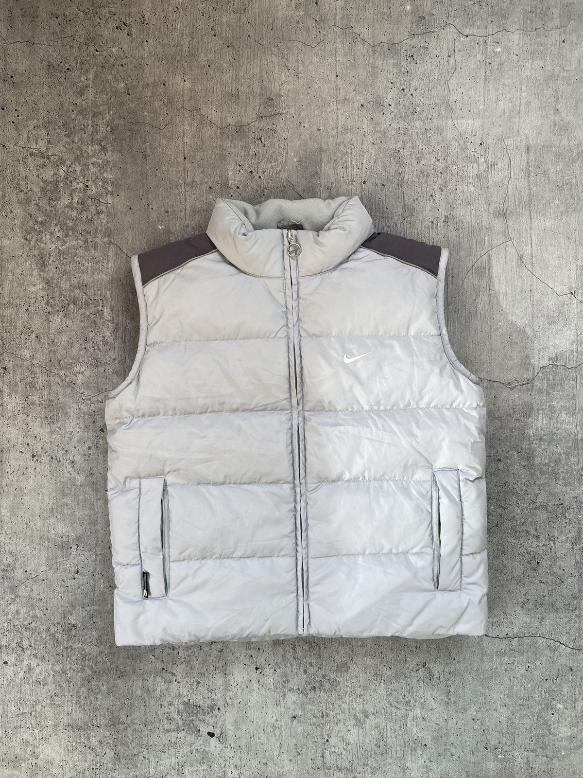 Nike × Vintage Vintage Nike Puffer Vest 00s Size S / US 4 / IT 40 - 1 Thumbnail