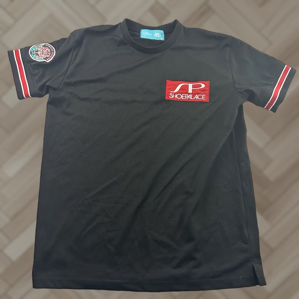 Palace Shoe Palace Shirt Short Sleeve Jersey Shirt Men M Black Size US M / EU 48-50 / 2 - 1 Thumbnail