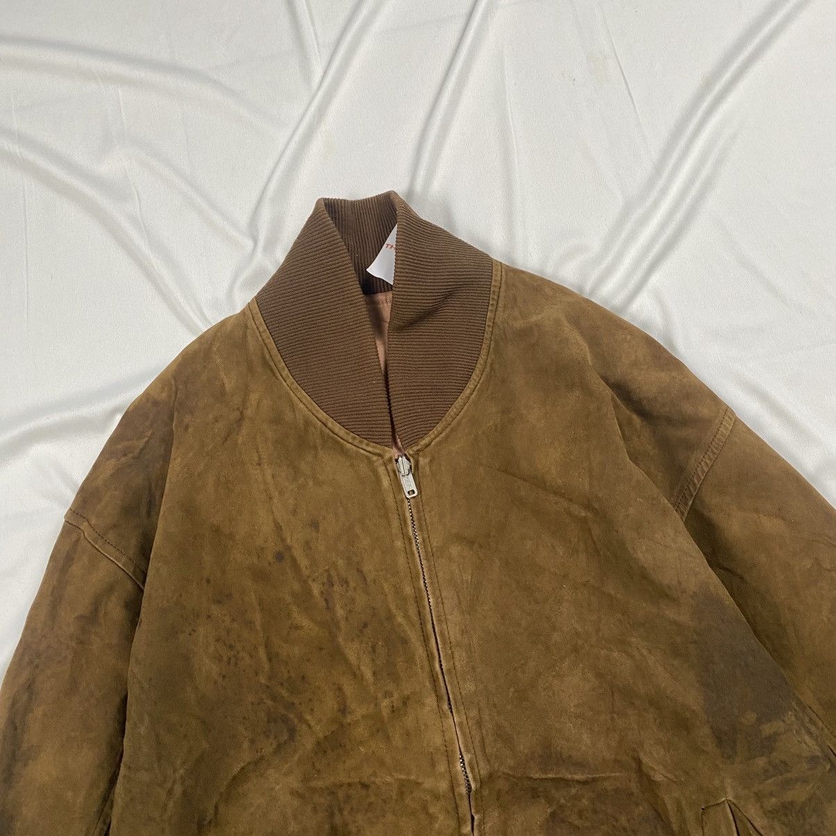 Japanese Brand Vintage 90s General Japan Suede Jacket Size US S / EU 44-46 / 1 - 4 Thumbnail