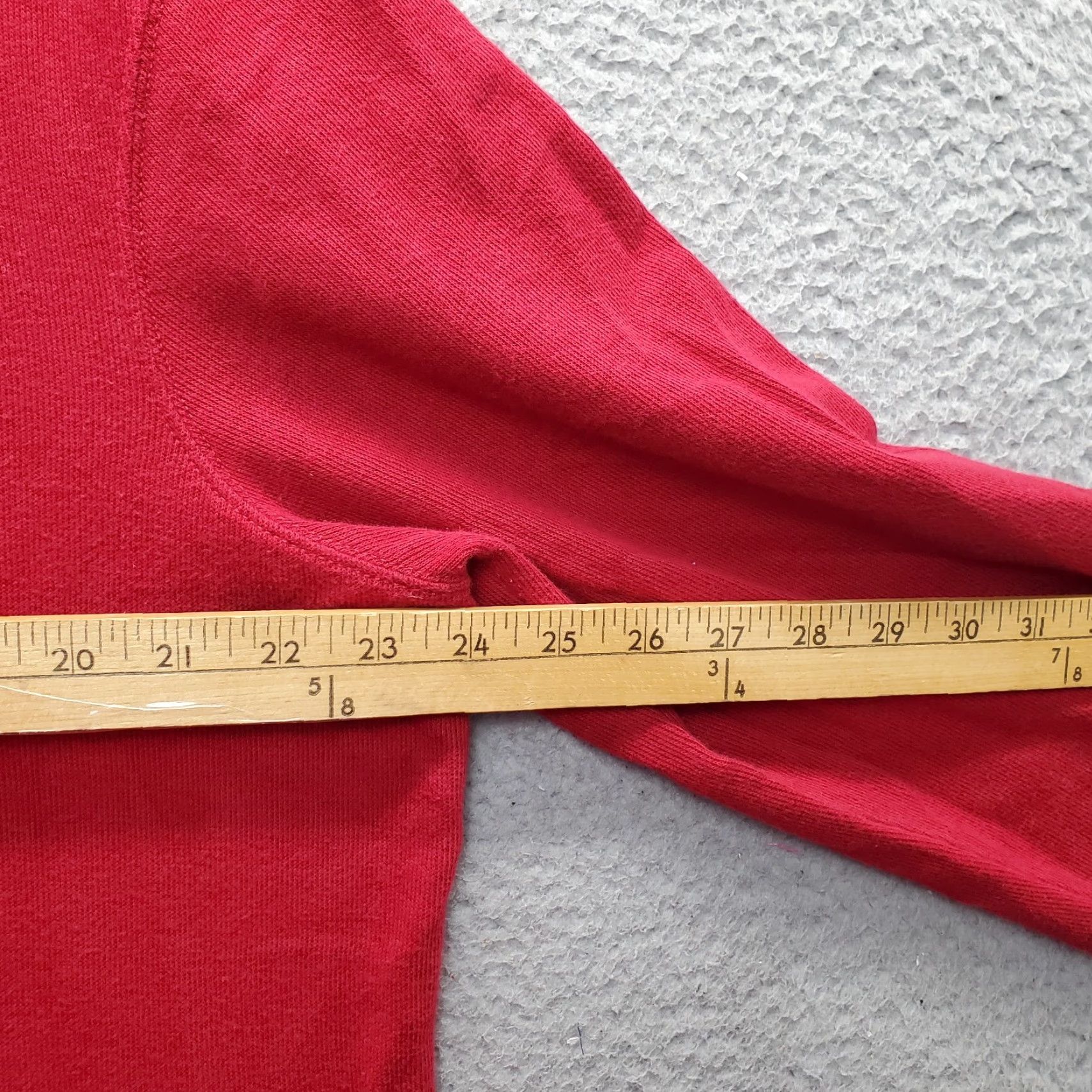 Polo Ralph Lauren Polo Ralph Lauren Sweater Mens Large Red Estate Rib Long Sleeve Slit Quarter Zip Size US L / EU 52-54 / 3 - 5 Thumbnail