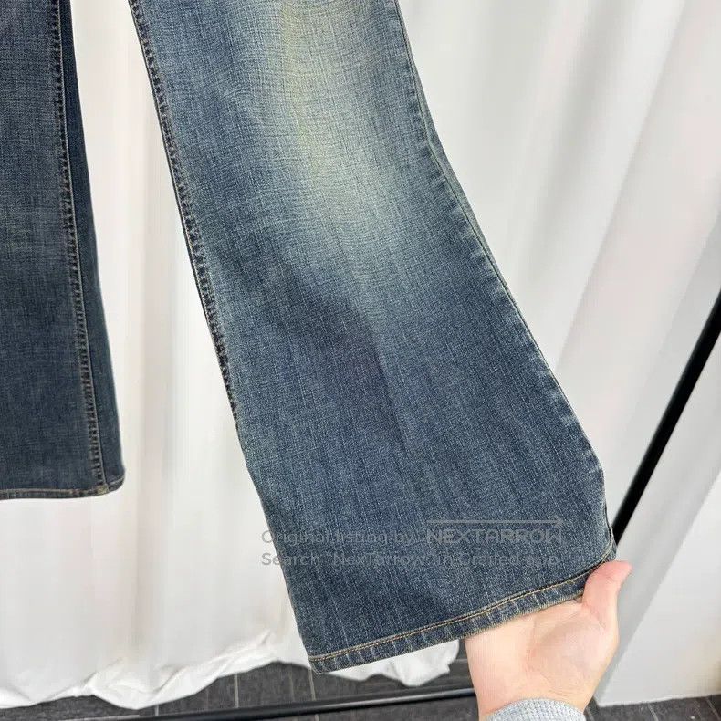 Gucci Gucci Chain washed denim trousers Size 27" / US 4 / IT 40 - 4 Thumbnail