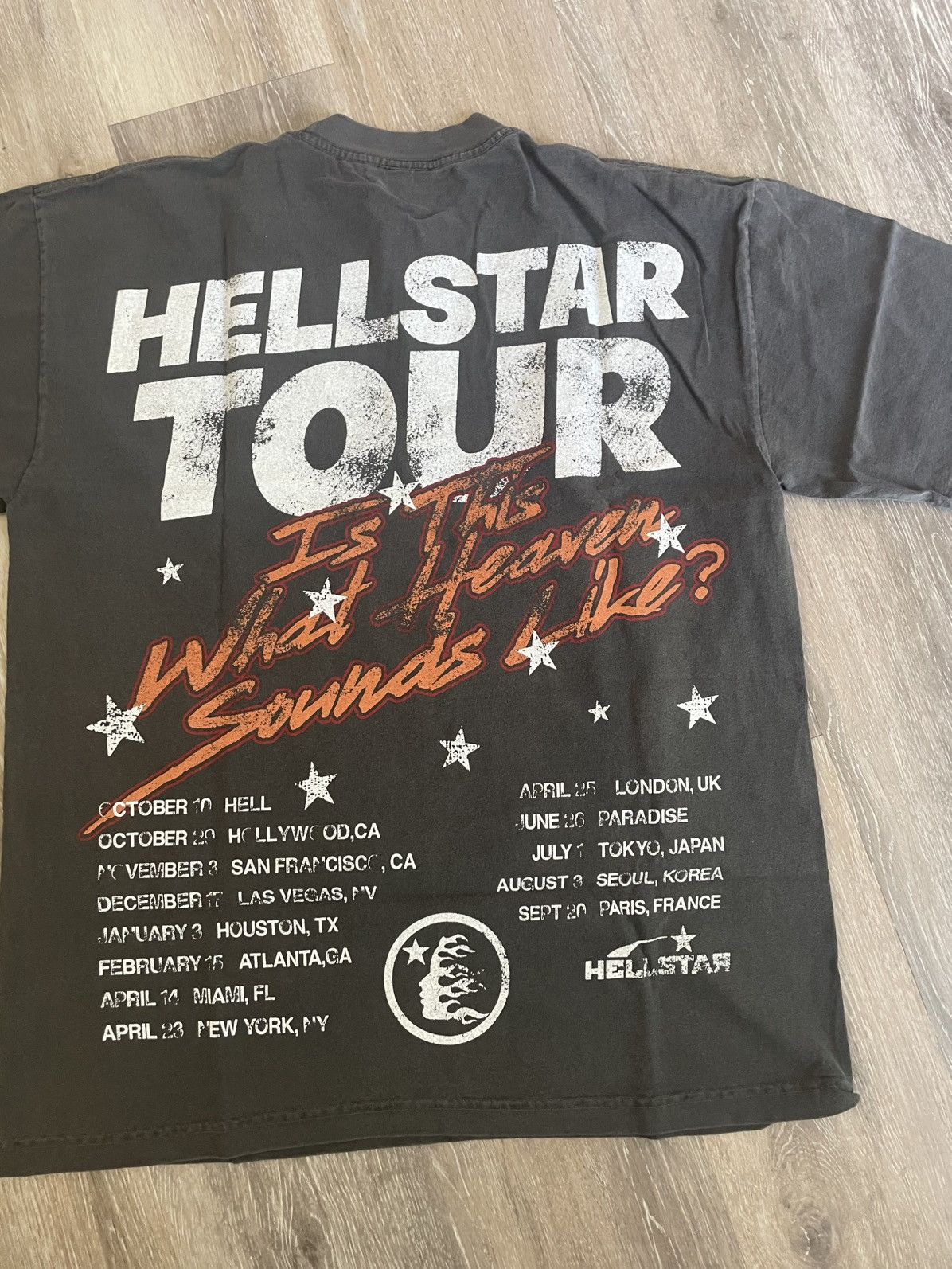 HELLSTAR Hell star biker tour t shirt Size XL Size US XL / EU 56 / 4 - 2 Thumbnail