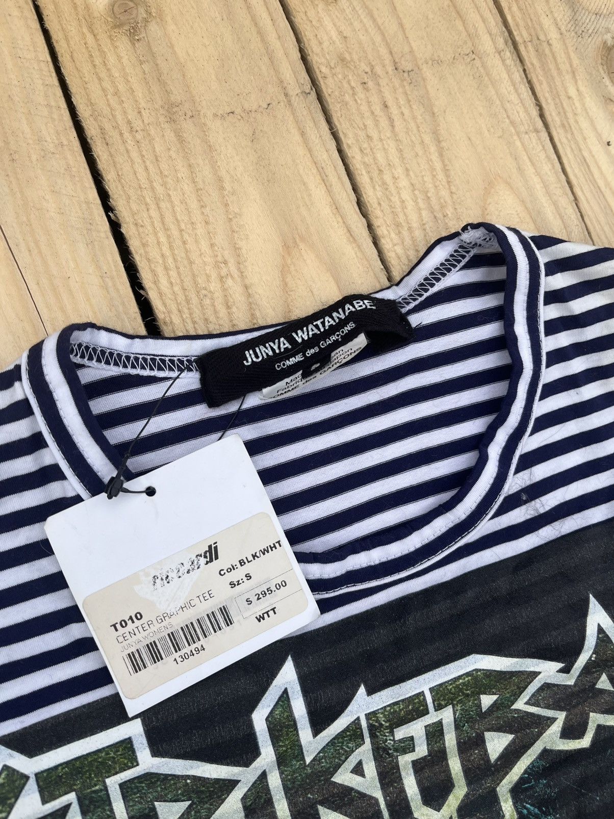 Junya Watanabe JUNYA STRIKEBACK BAND TEE Size S / US 4 / IT 40 - 6 Thumbnail