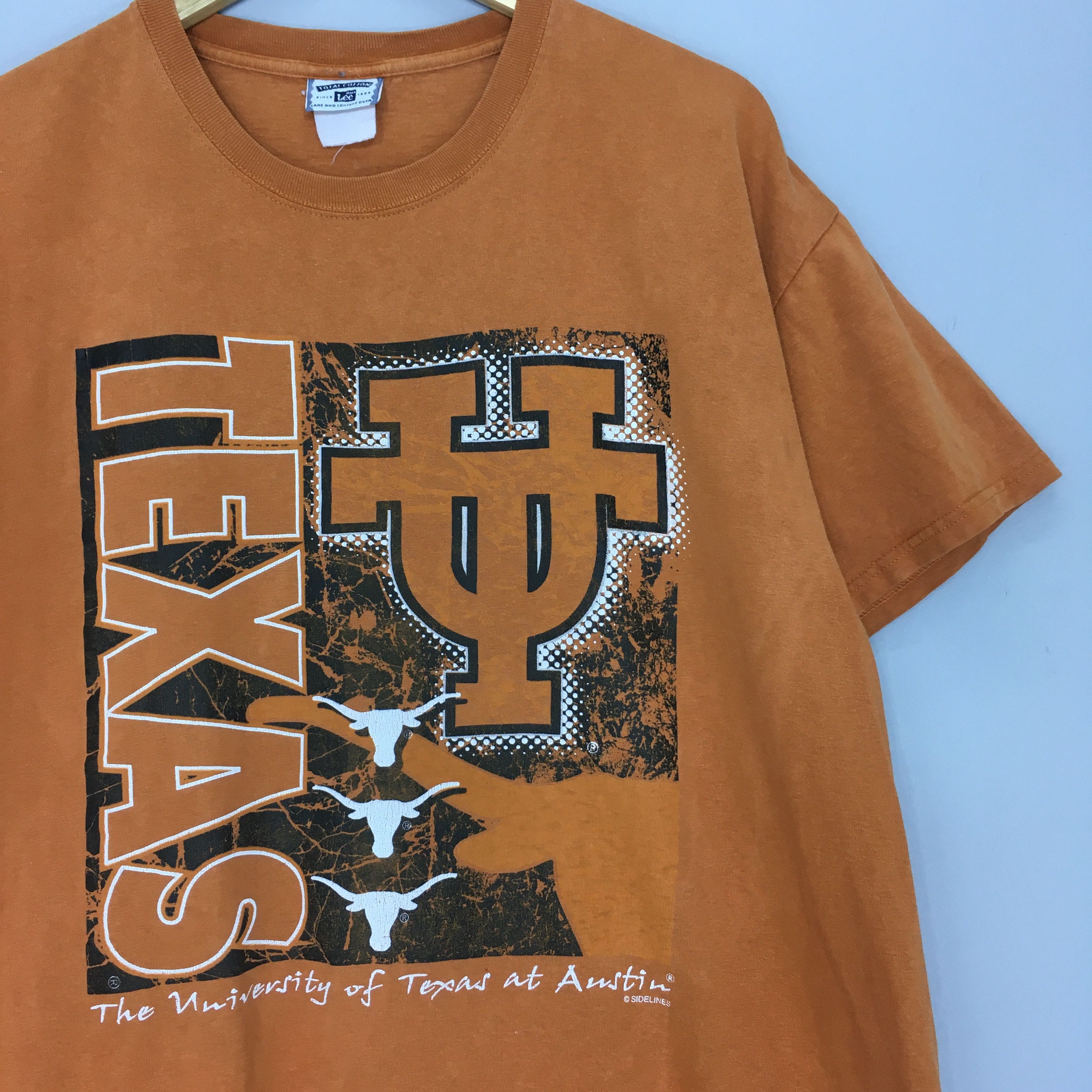 Other Vintage Y2K Texas Longhorns Ncaa Brown T Shirt Large Size US L / EU 52-54 / 3 - 2 Thumbnail