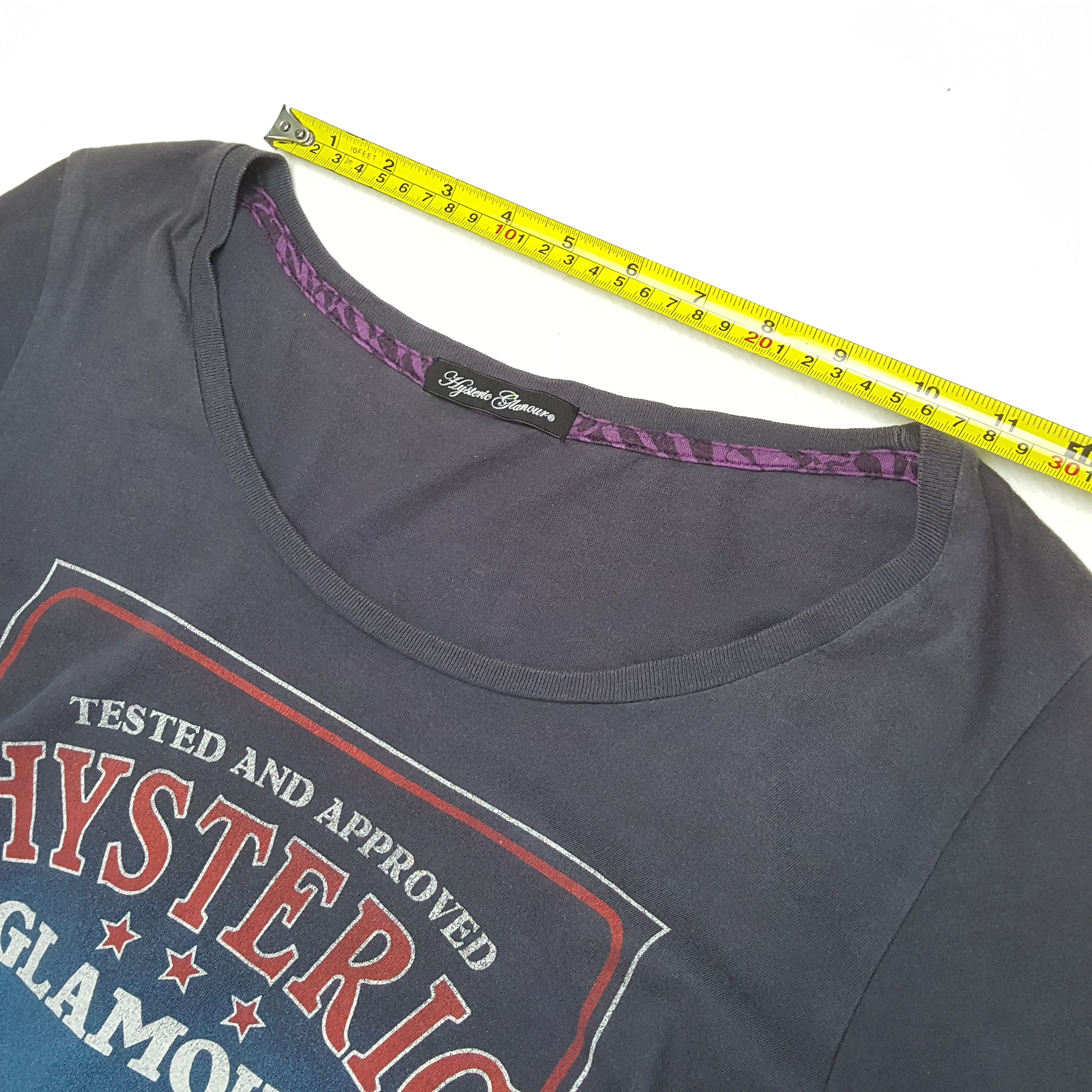 Hysteric Glamour × Japanese Brand × Vintage Vintage HYSTERIC GLAMOUR Japanese Fashion Brand T-Shirts Size S / US 4 / IT 40 - 5 Thumbnail