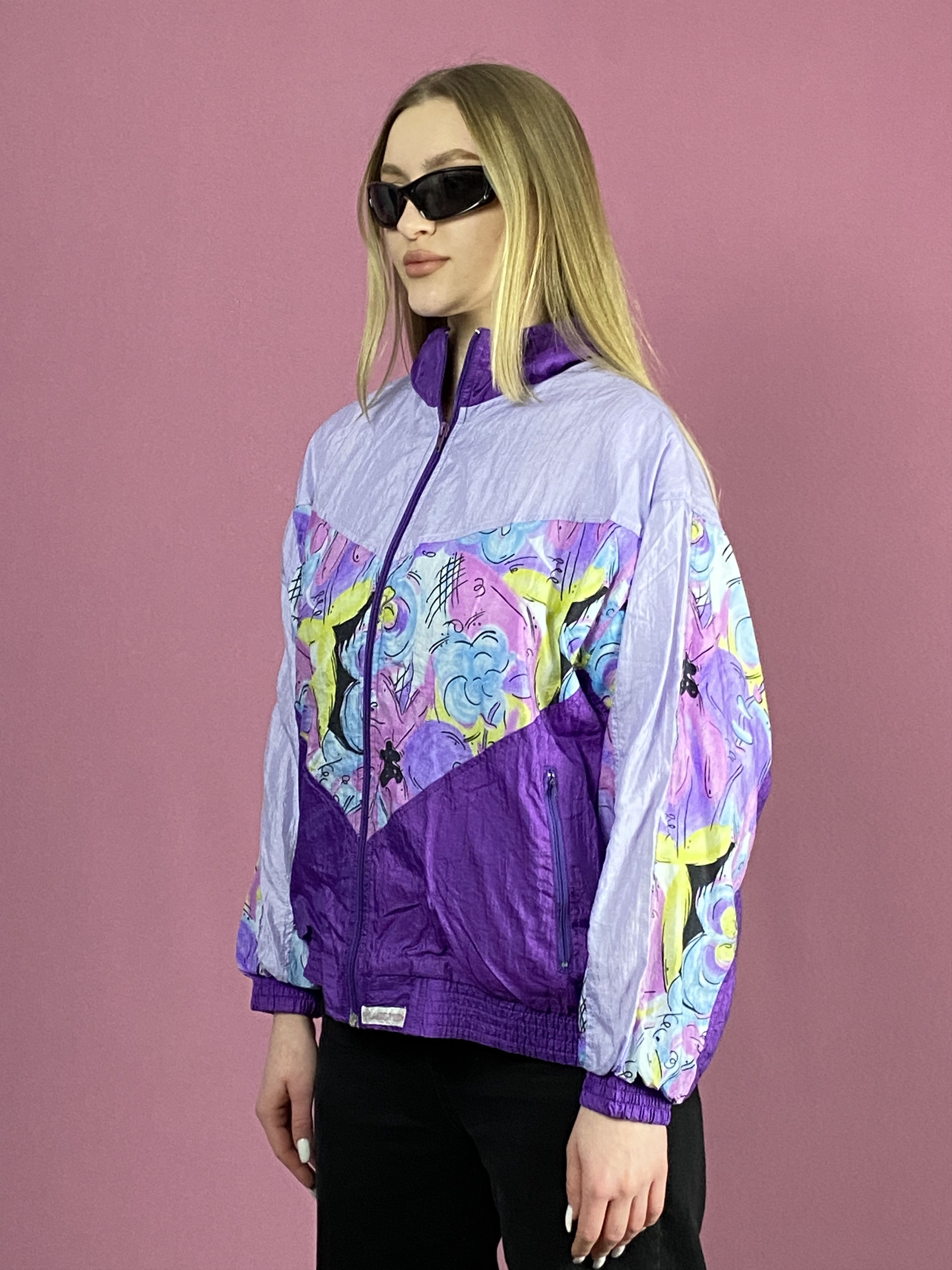 Vintage 90s Flagship Vintage Women's Windbreaker Jacket - Size S Size S / US 4 / IT 40 - 2 Thumbnail