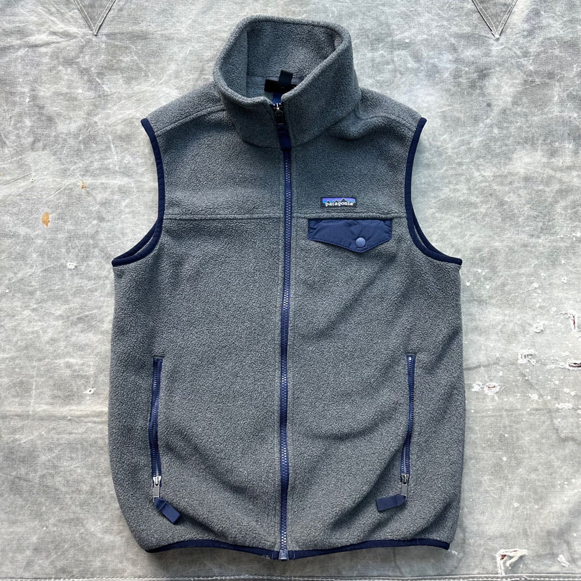 Vintage Men's Lightweight Patagonia Synchilla Snap-T selling Vest