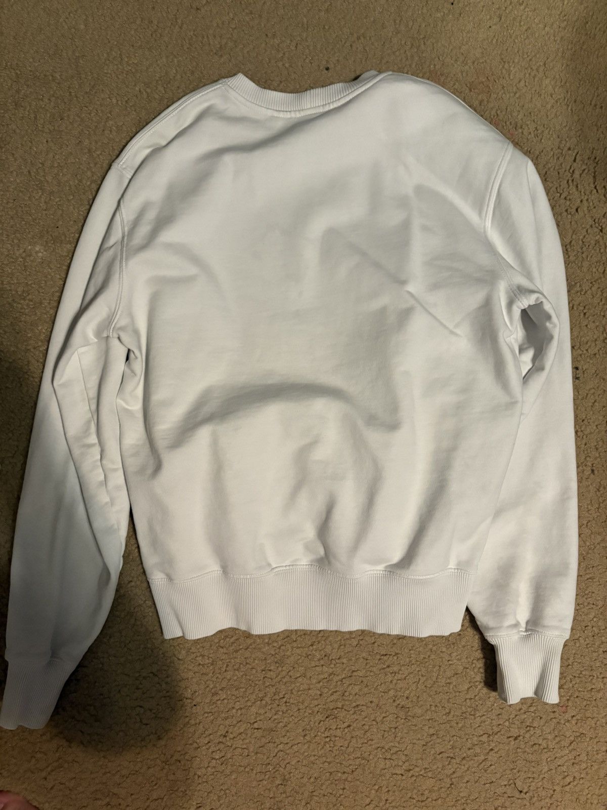 Helmut Lang Helmut lang white crewneck sweater Size US M / EU 48-50 / 2 - 3 Thumbnail