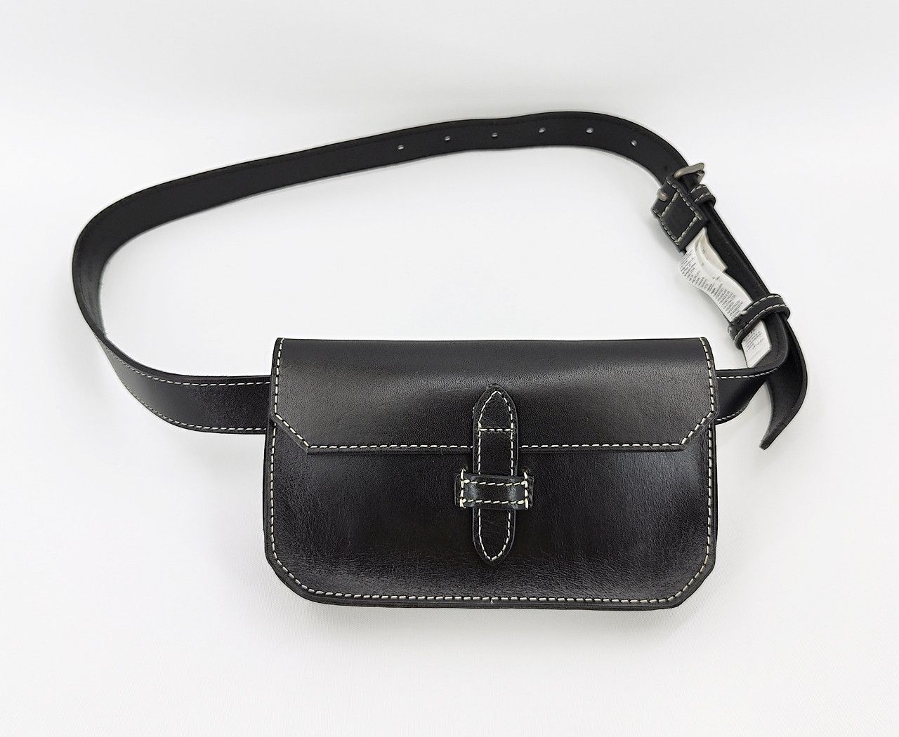 Banana Republic BANANA REPUBLIC full leather small belt bag pouch Size ONE SIZE - 6 Thumbnail
