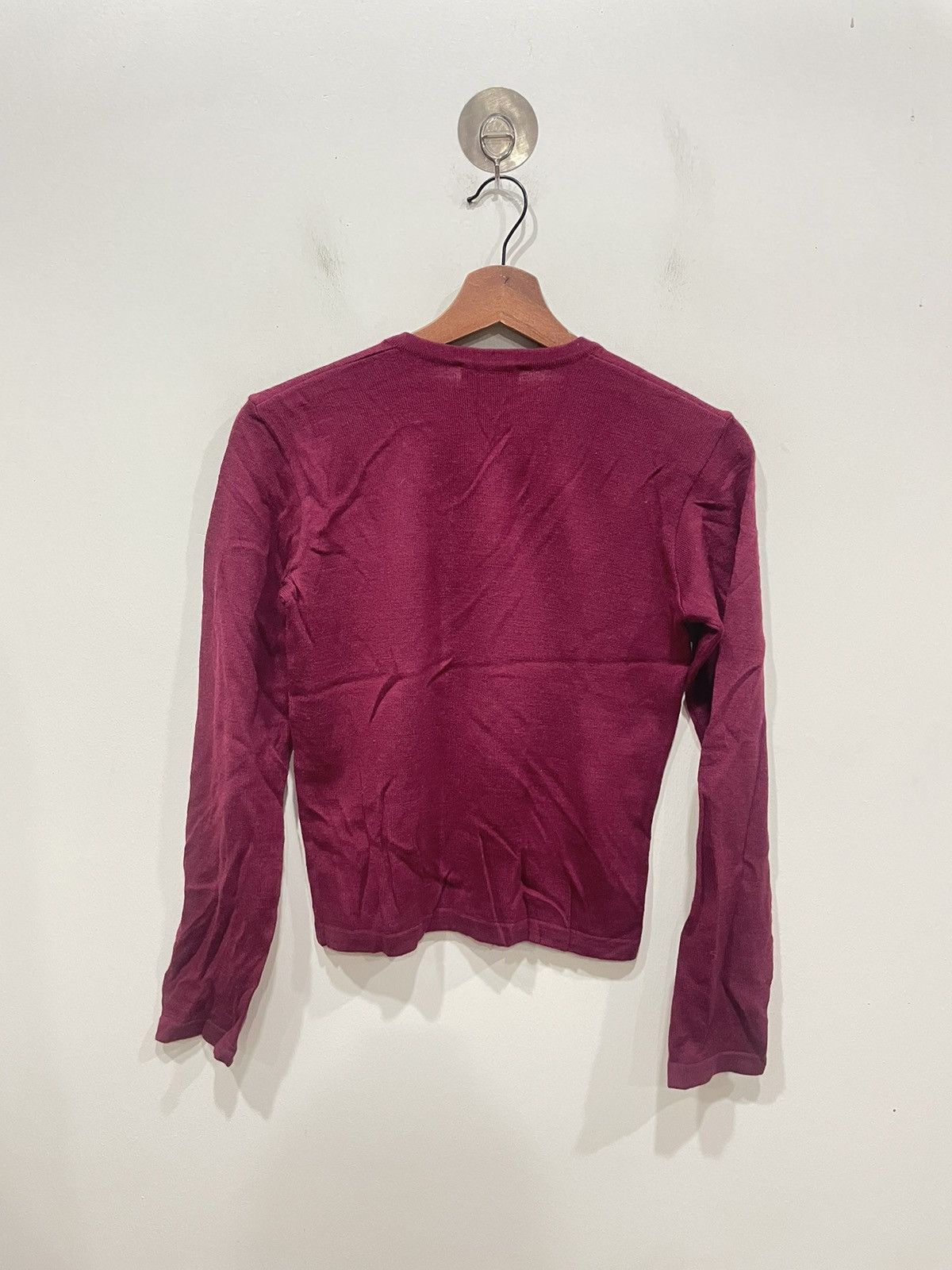 agnes b. Agnes B V-neck Sweater Size ONE SIZE - 2 Thumbnail