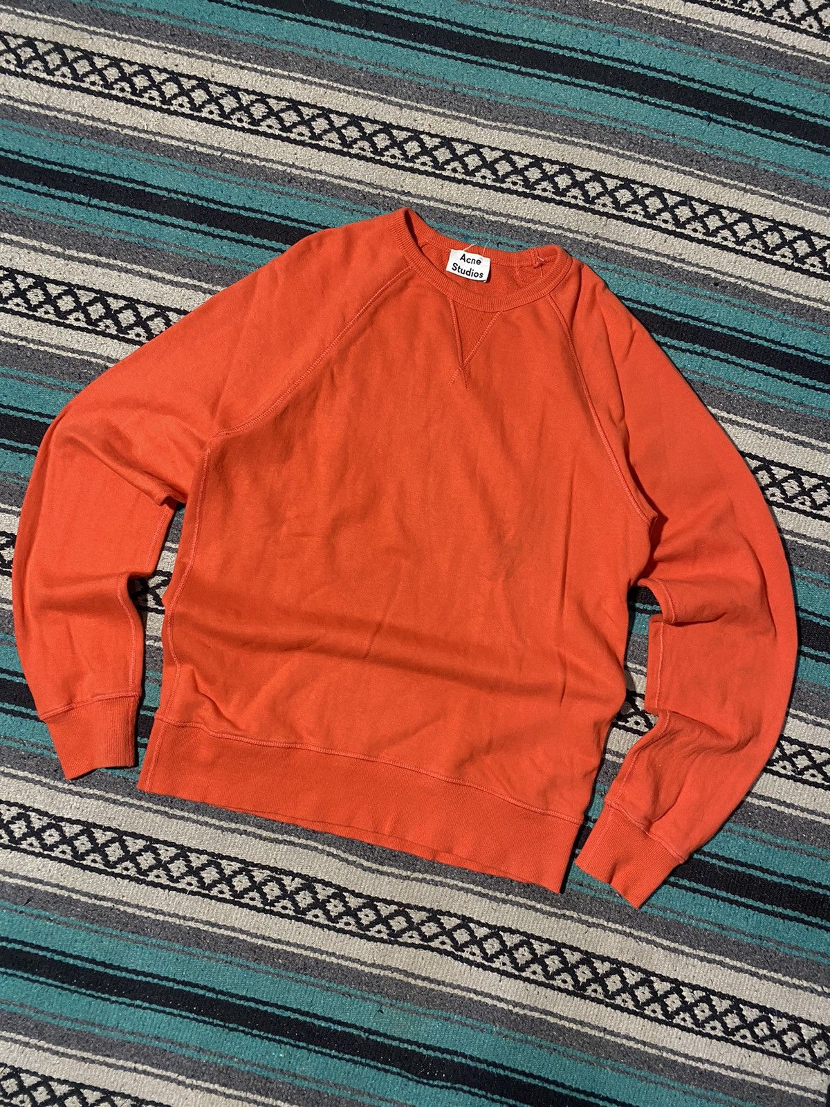 Acne Studios Acne Studio College Slogan PAW14 Sweatshirt Size US M / EU 48-50 / 2 - 3 Thumbnail