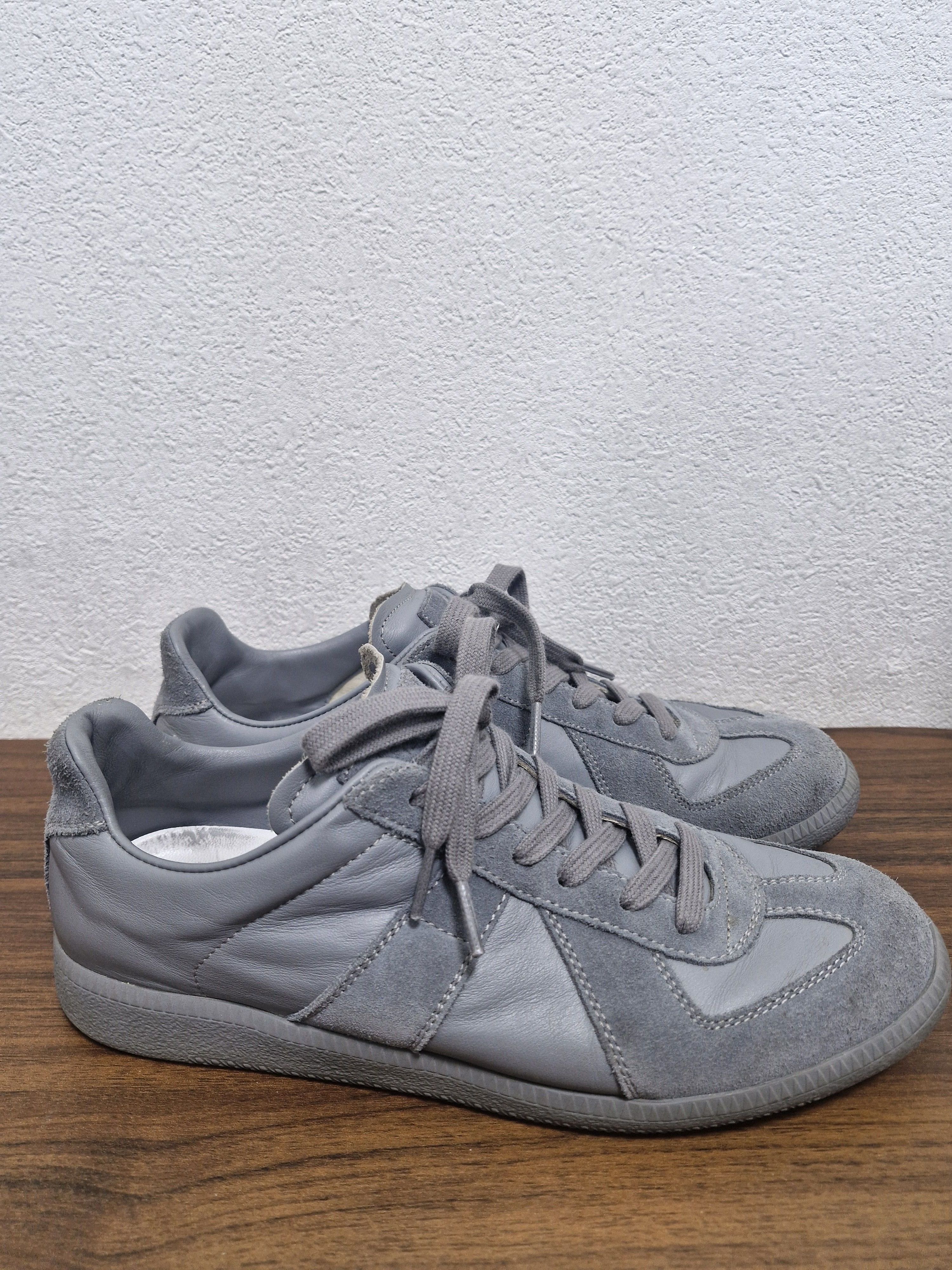 Maison Margiela MAISON MARGIELA Tonal Grey GATs Size US 8 / EU 41 - 3 Thumbnail